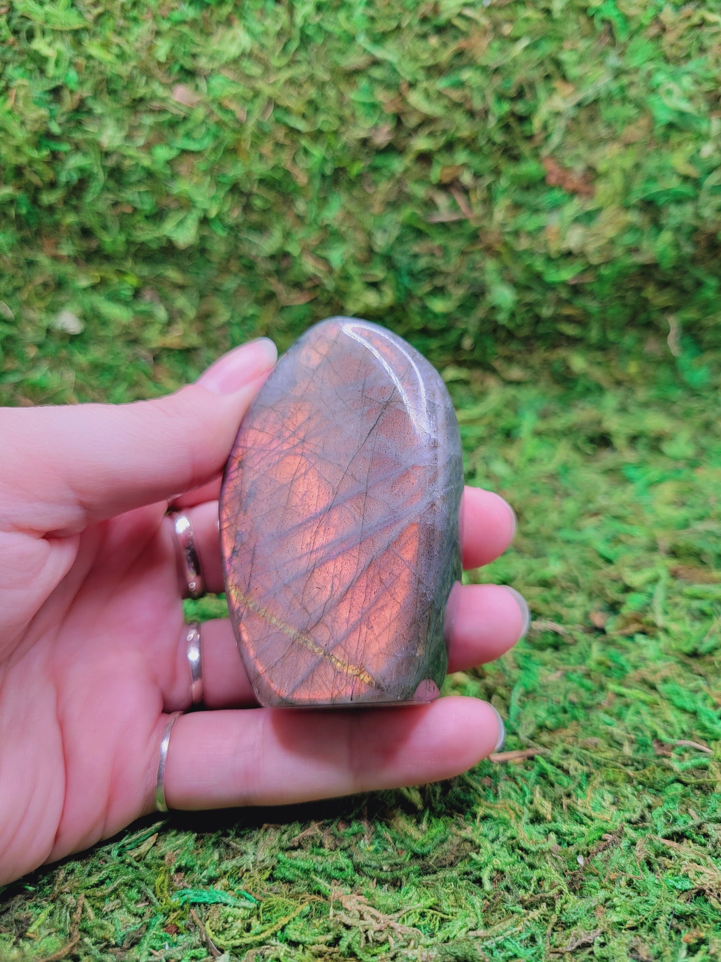 Labradorite Mini Freeform - Pink