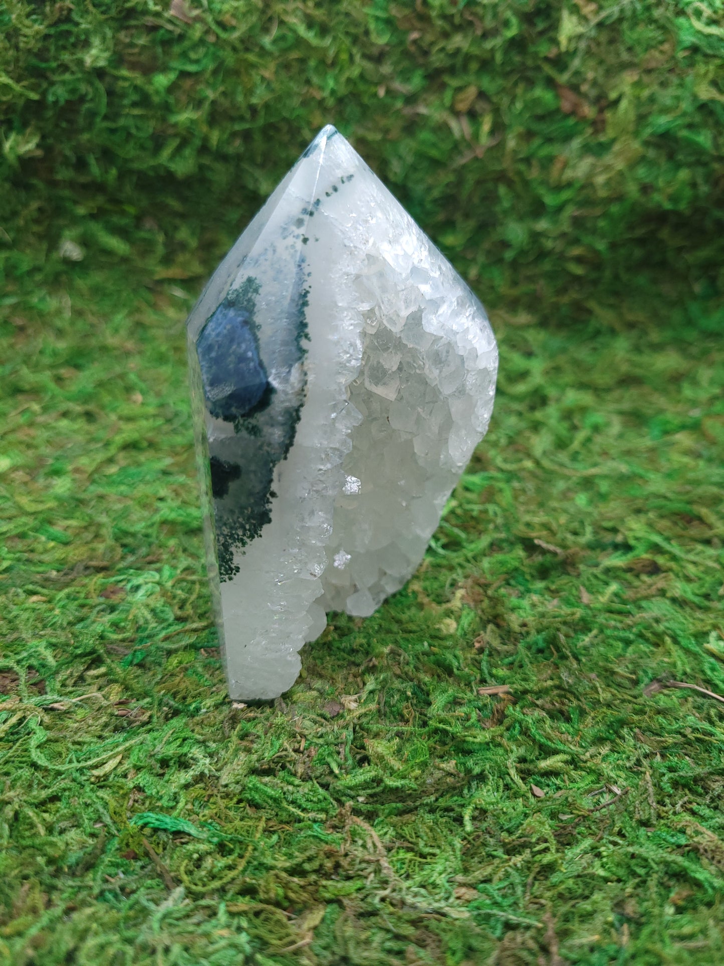 Agate Drusy Tower