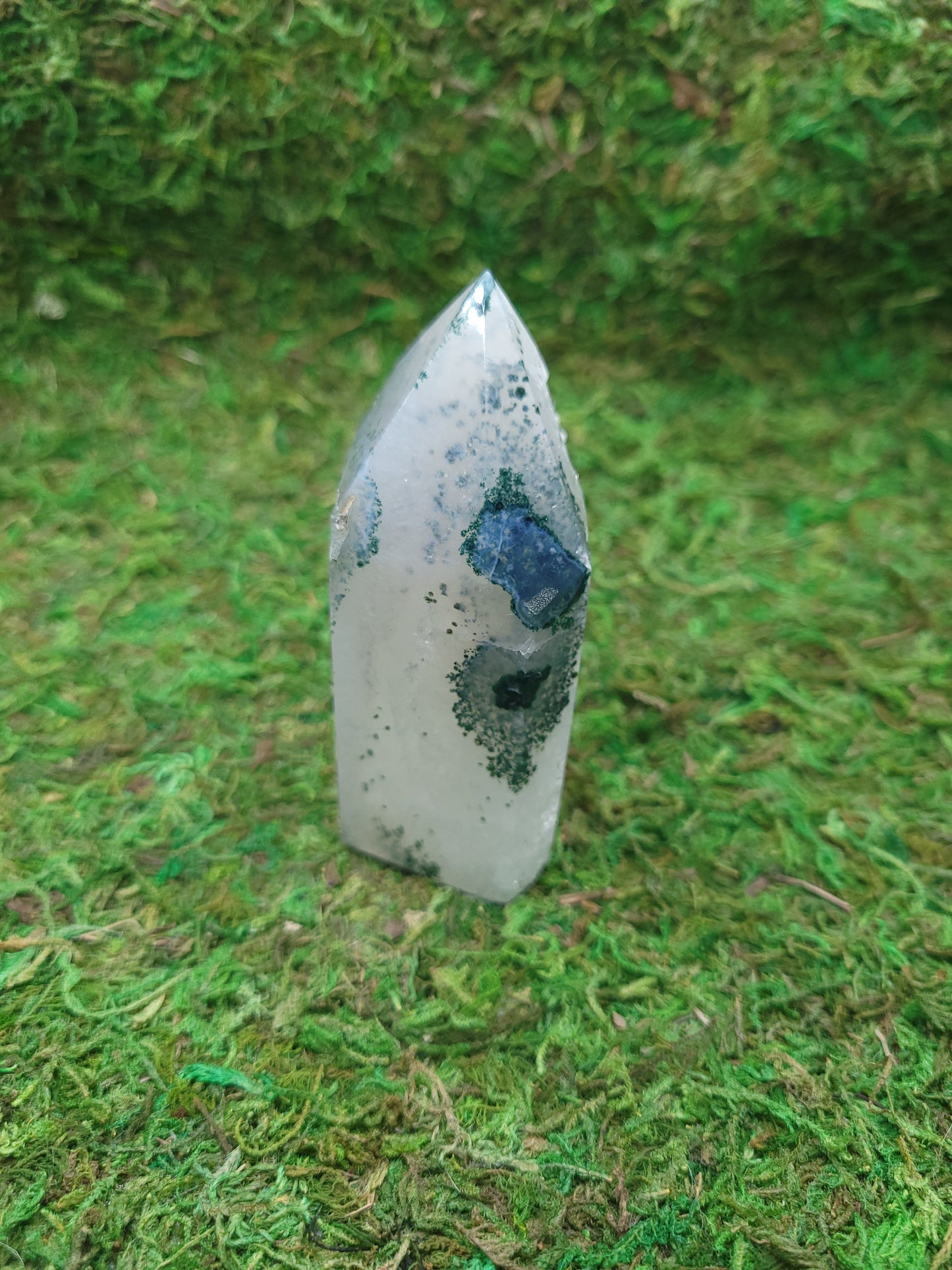 Agate Drusy Tower