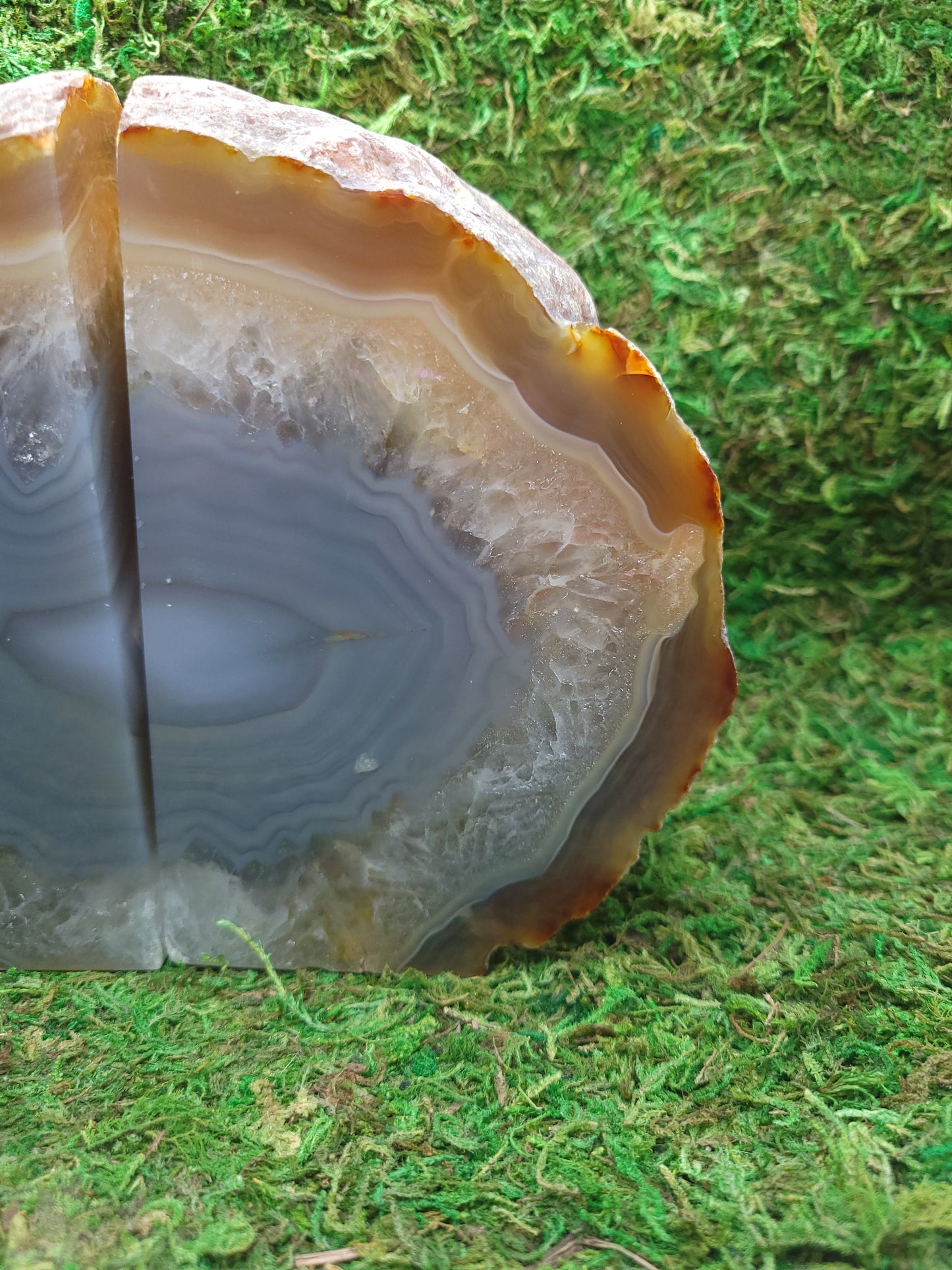 Agate Bookends
