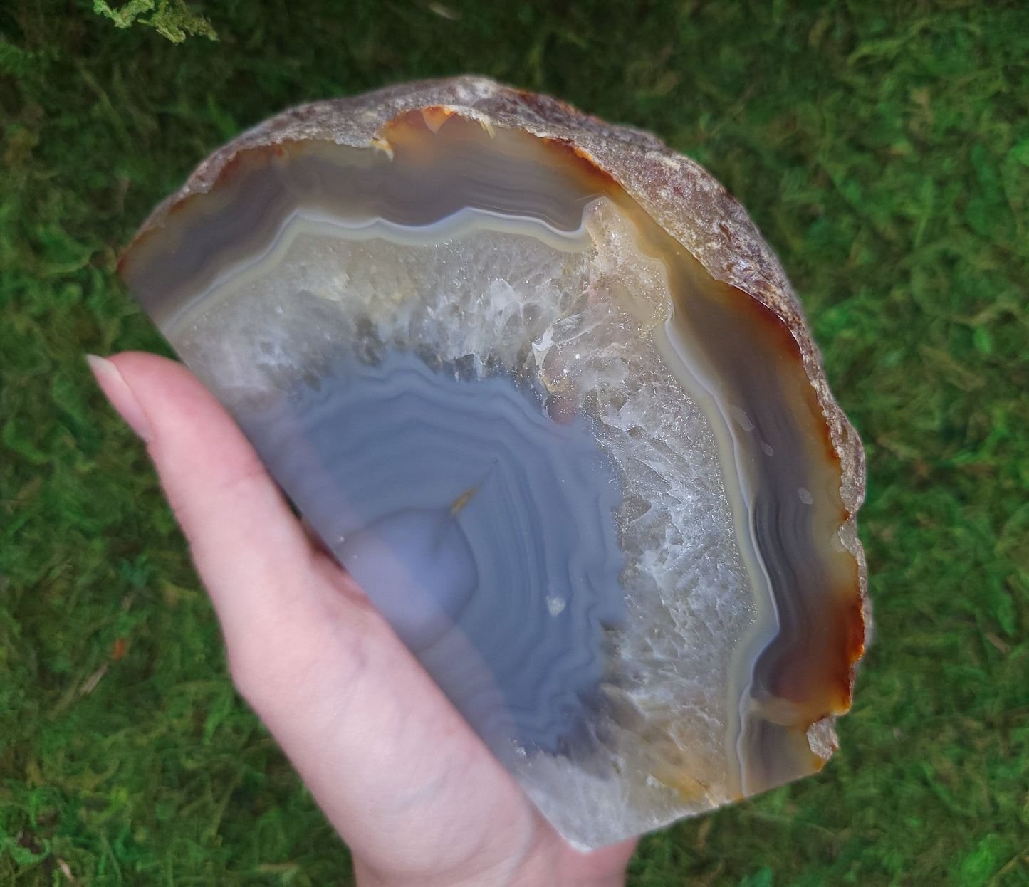 Agate Bookends