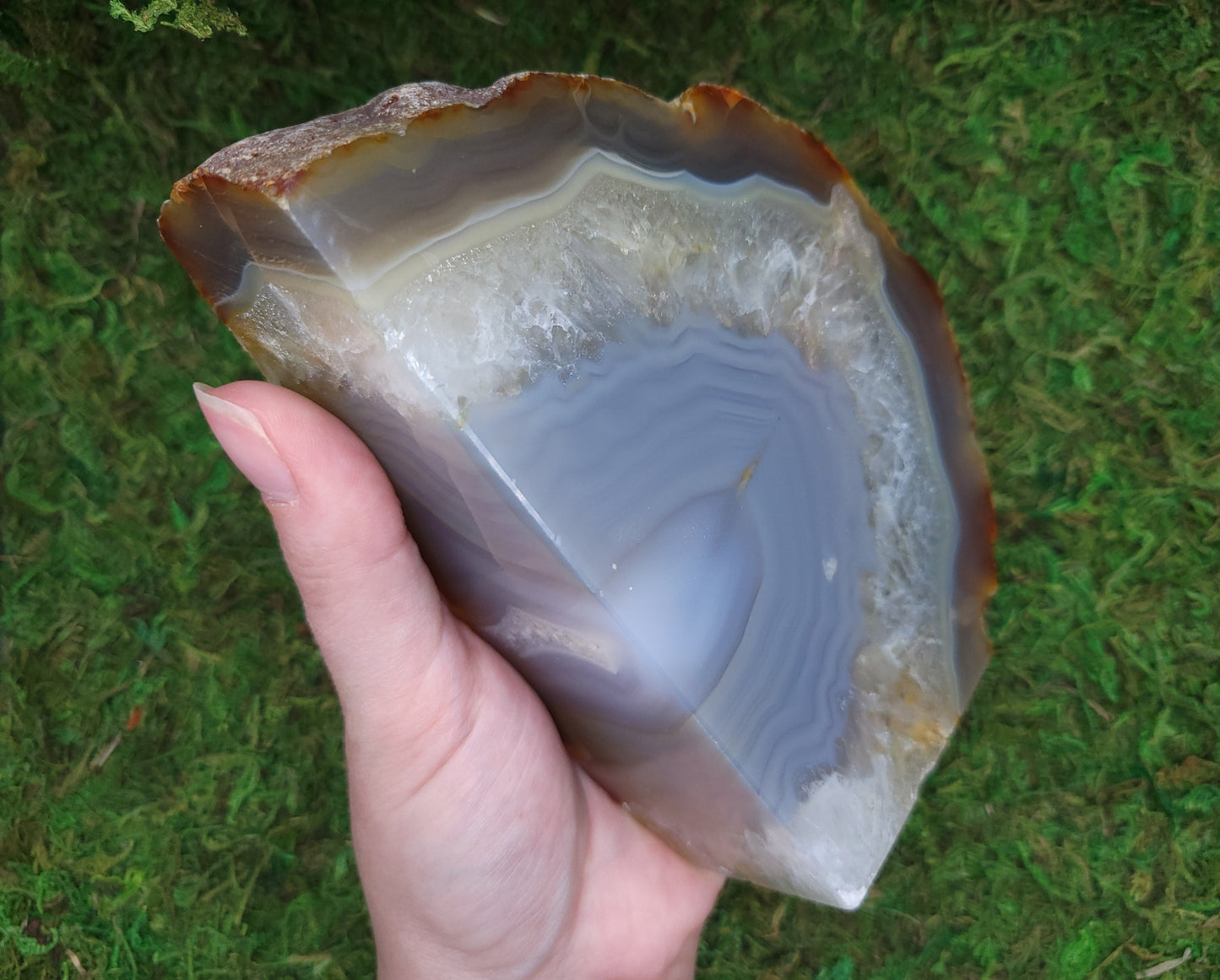 Agate Bookends
