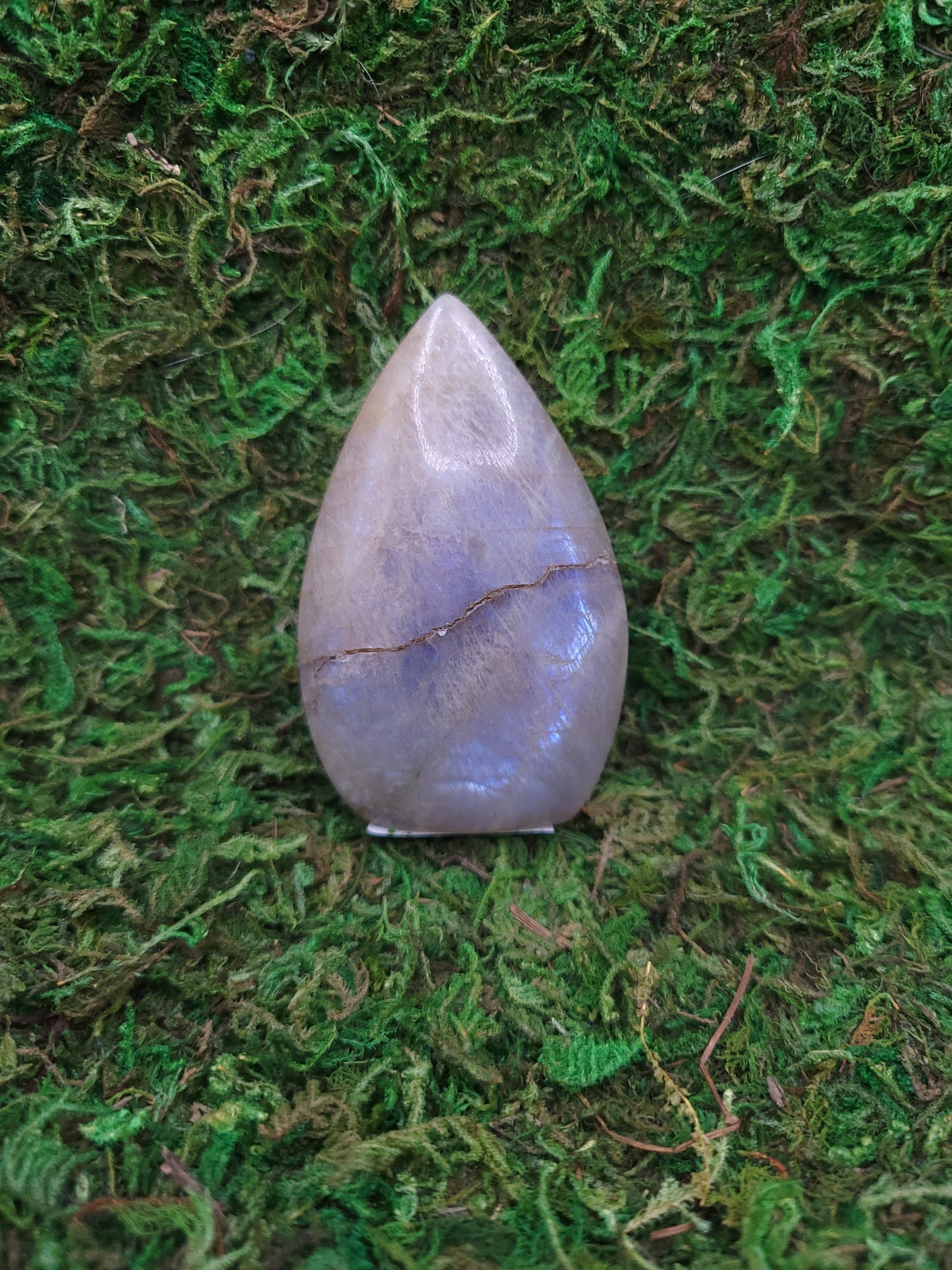 Rainbow Moonstone Flame