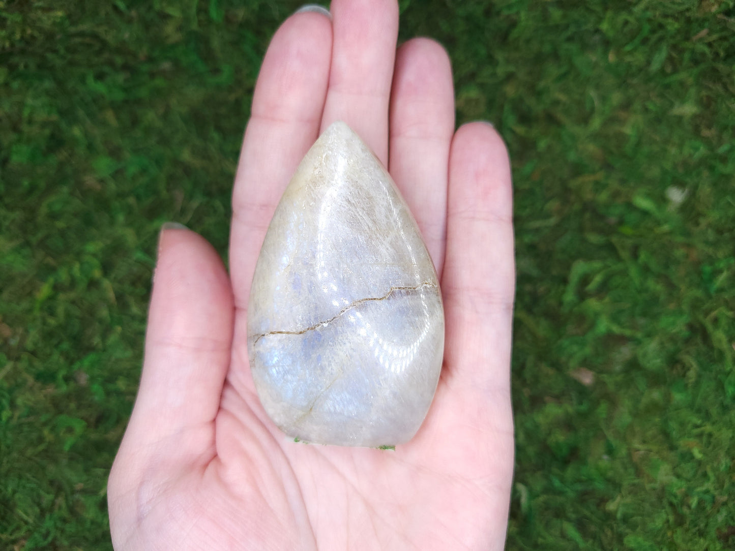 Rainbow Moonstone Flame