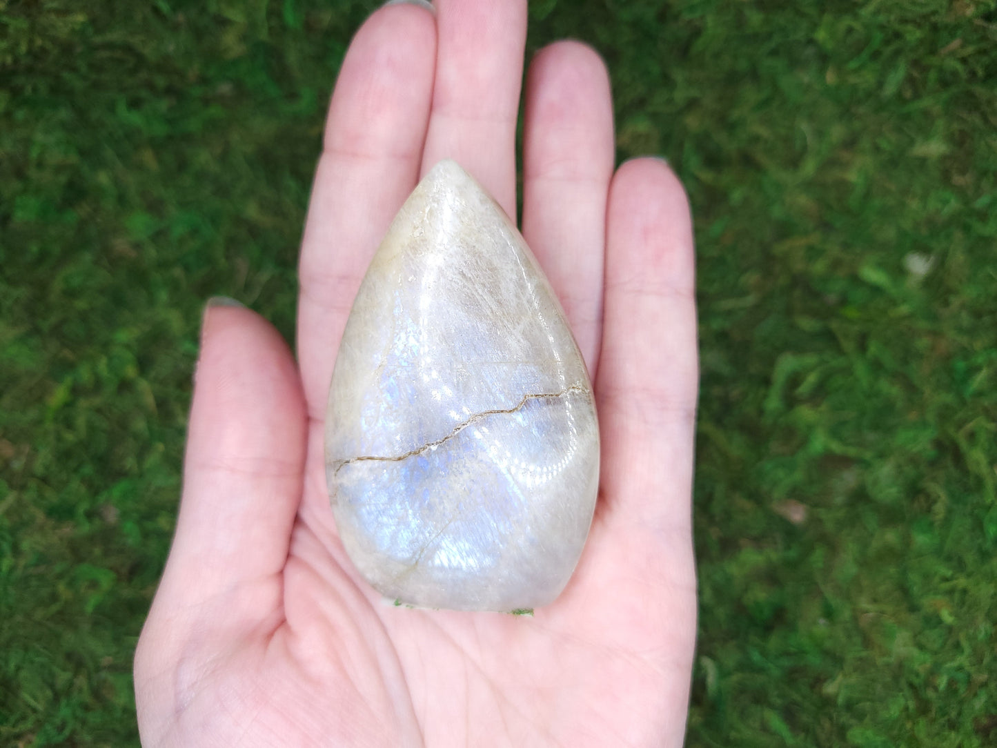 Rainbow Moonstone Flame