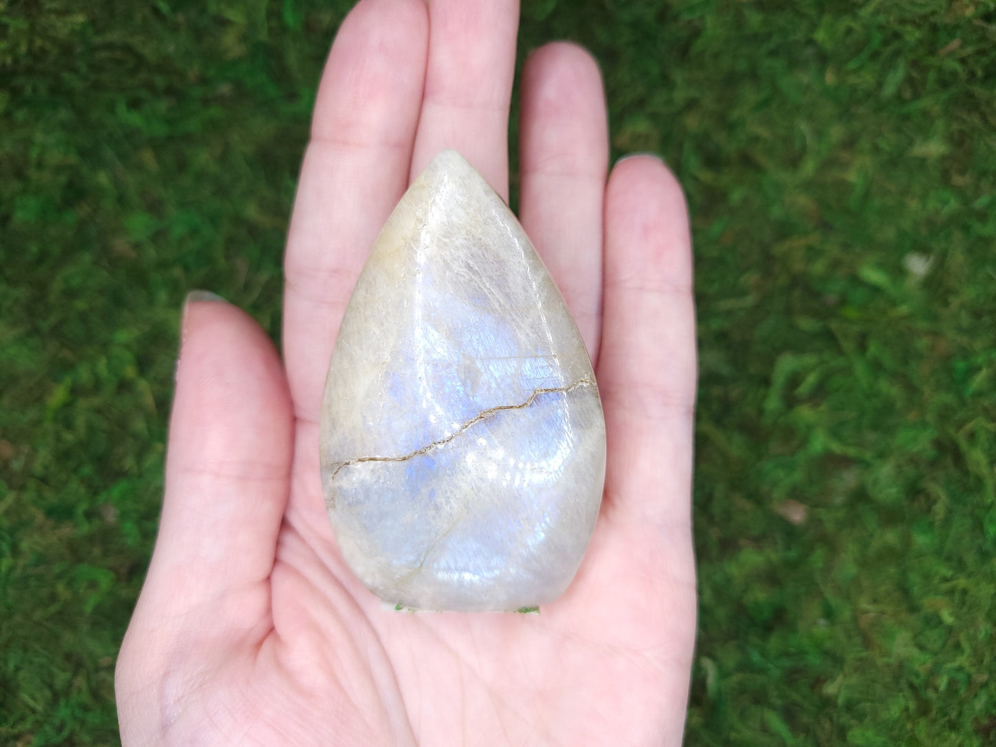 Rainbow Moonstone Flame