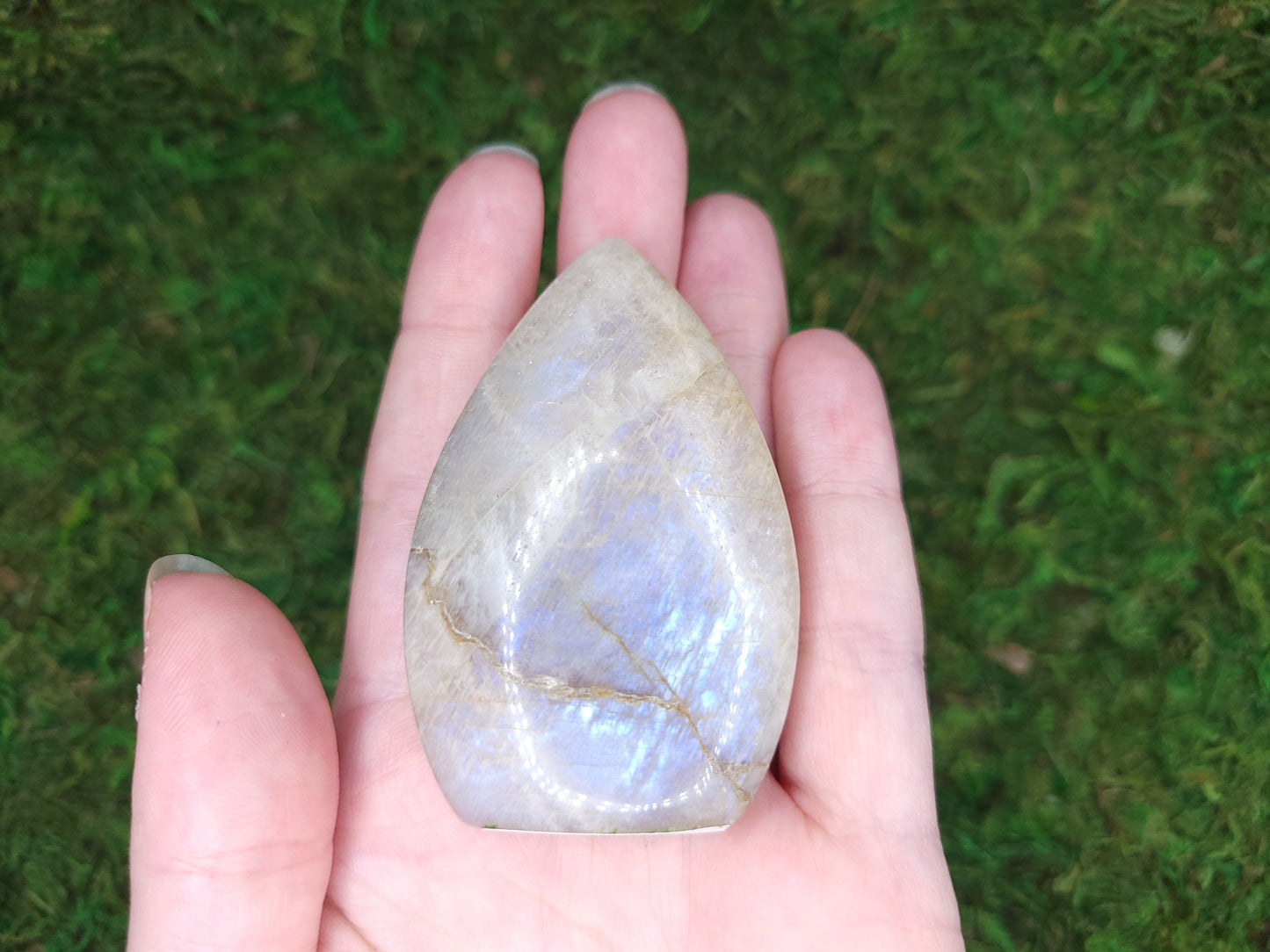 Rainbow Moonstone Flame