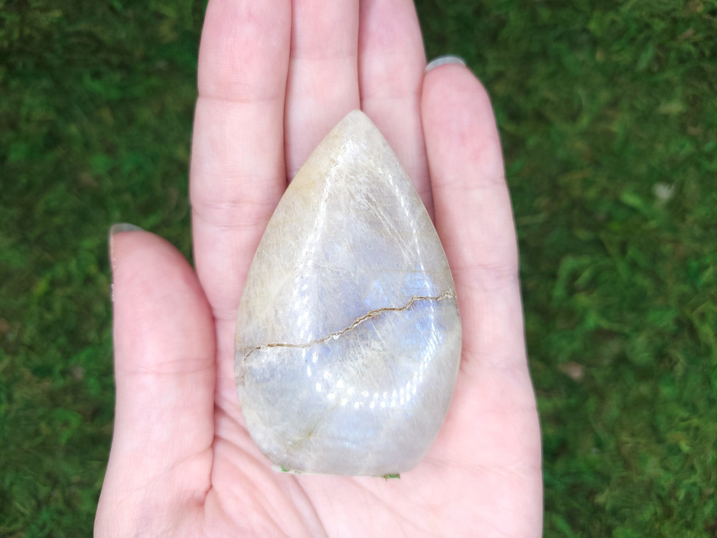 Rainbow Moonstone Flame