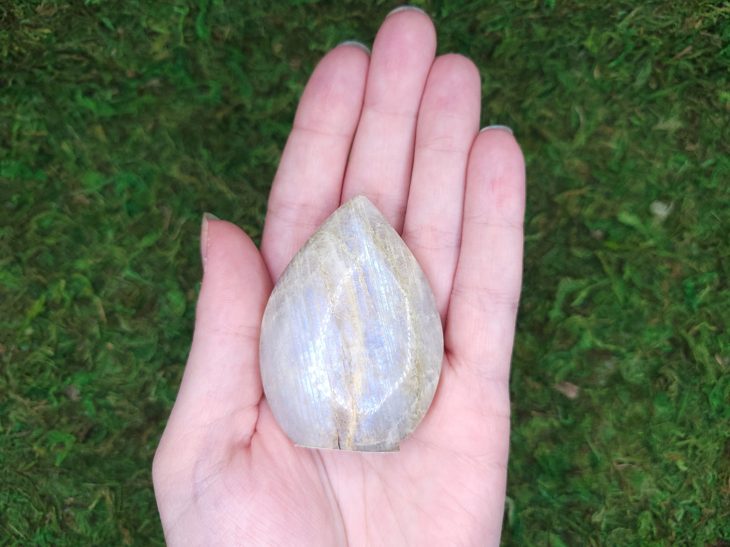 Rainbow Moonstone Flame