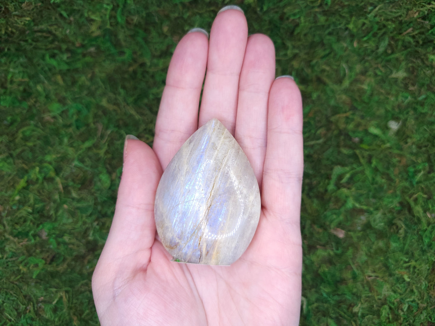 Rainbow Moonstone Flame