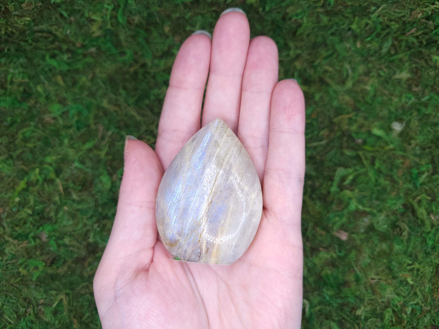 Rainbow Moonstone Flame