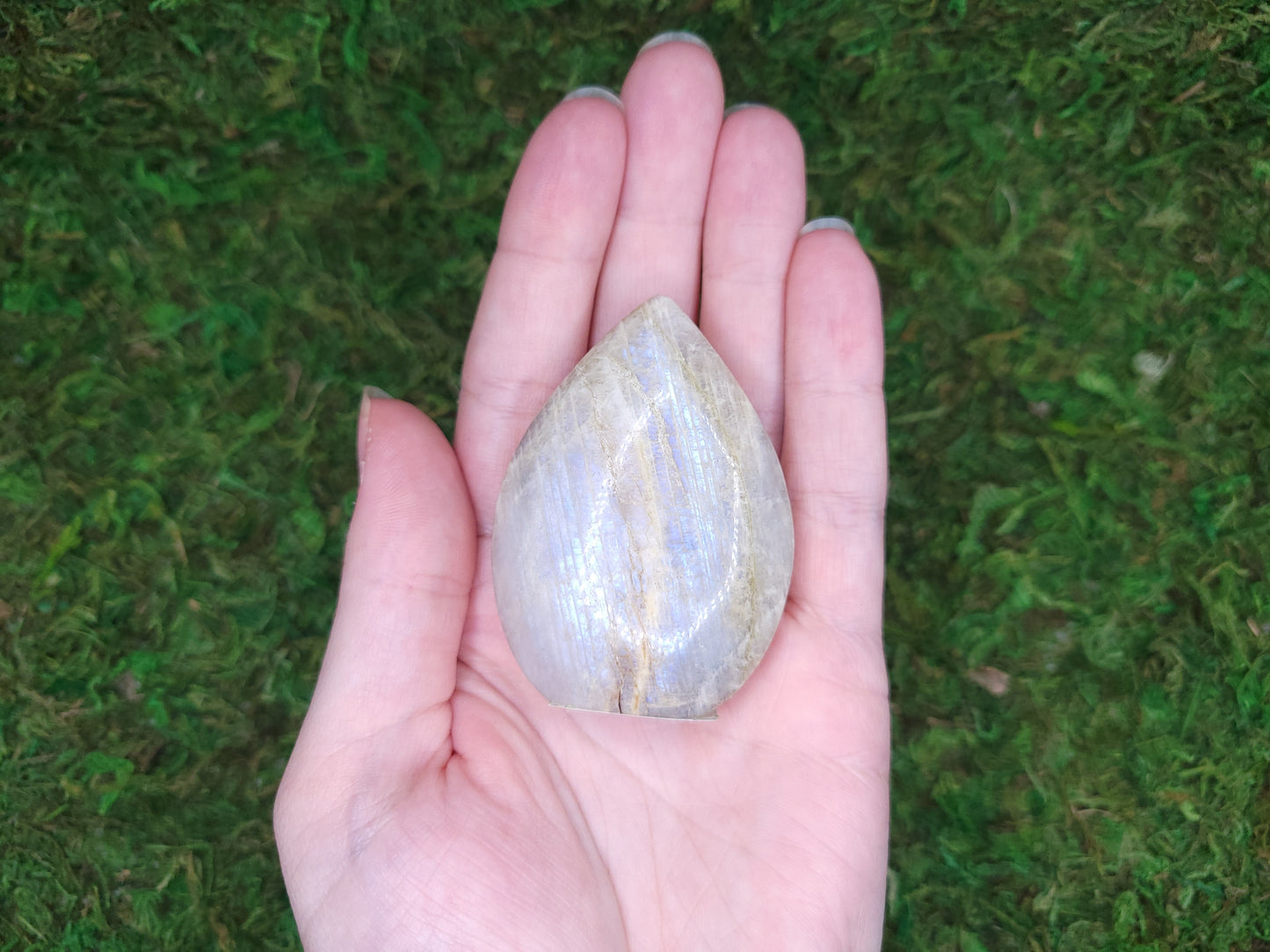 Rainbow Moonstone Flame