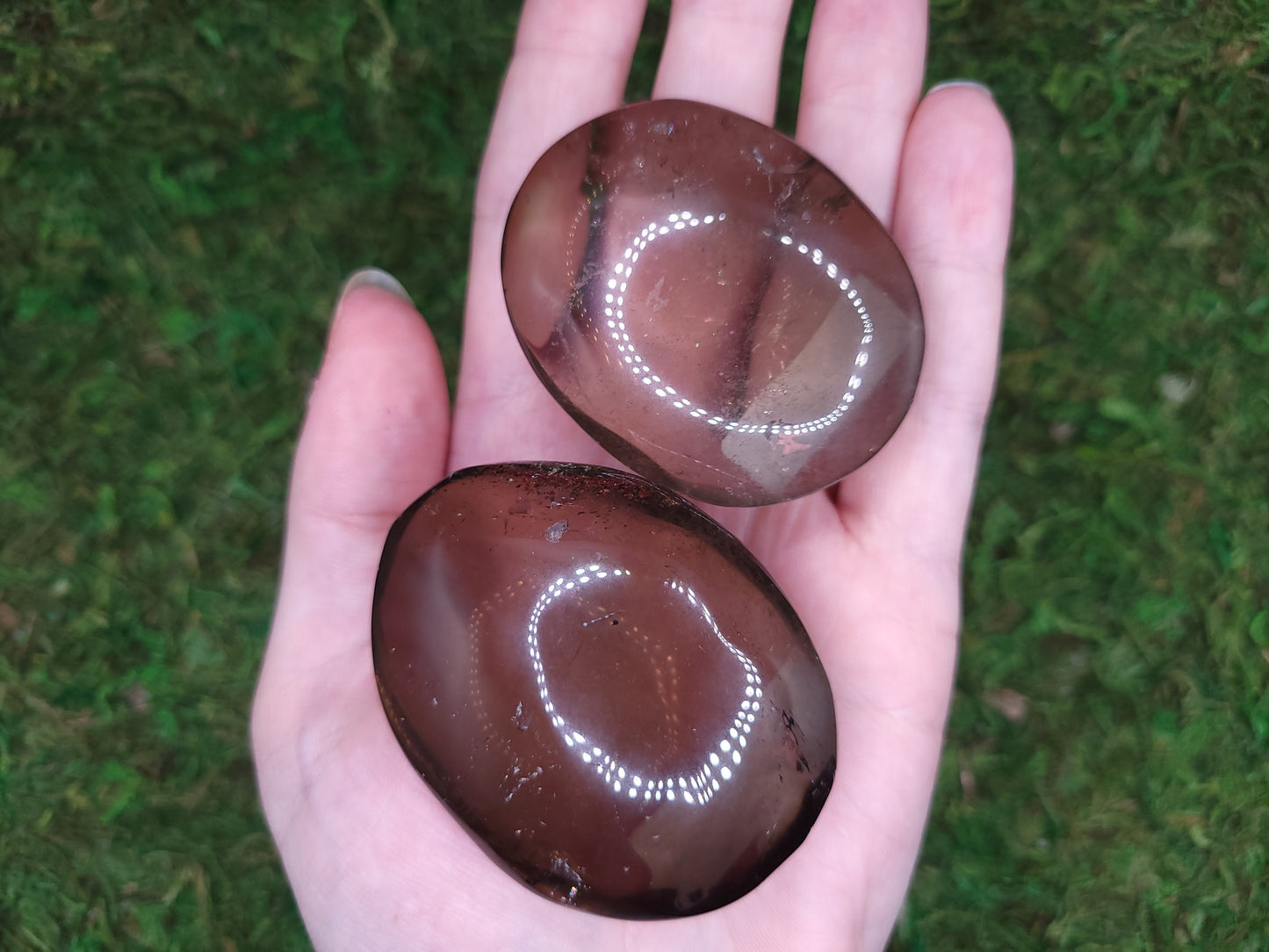Smoky Quartz Palm Stones