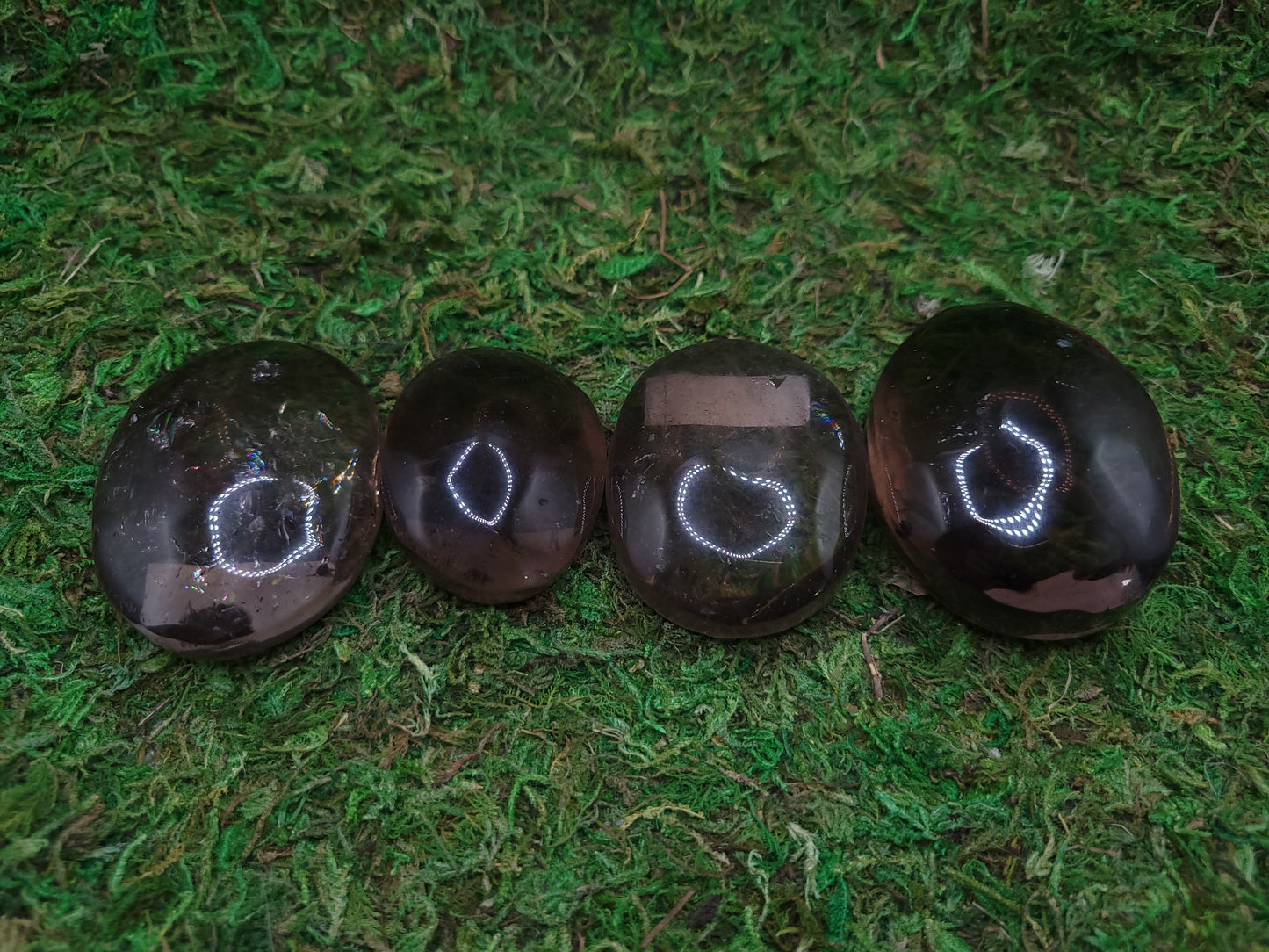 Smoky Quartz Palm Stones