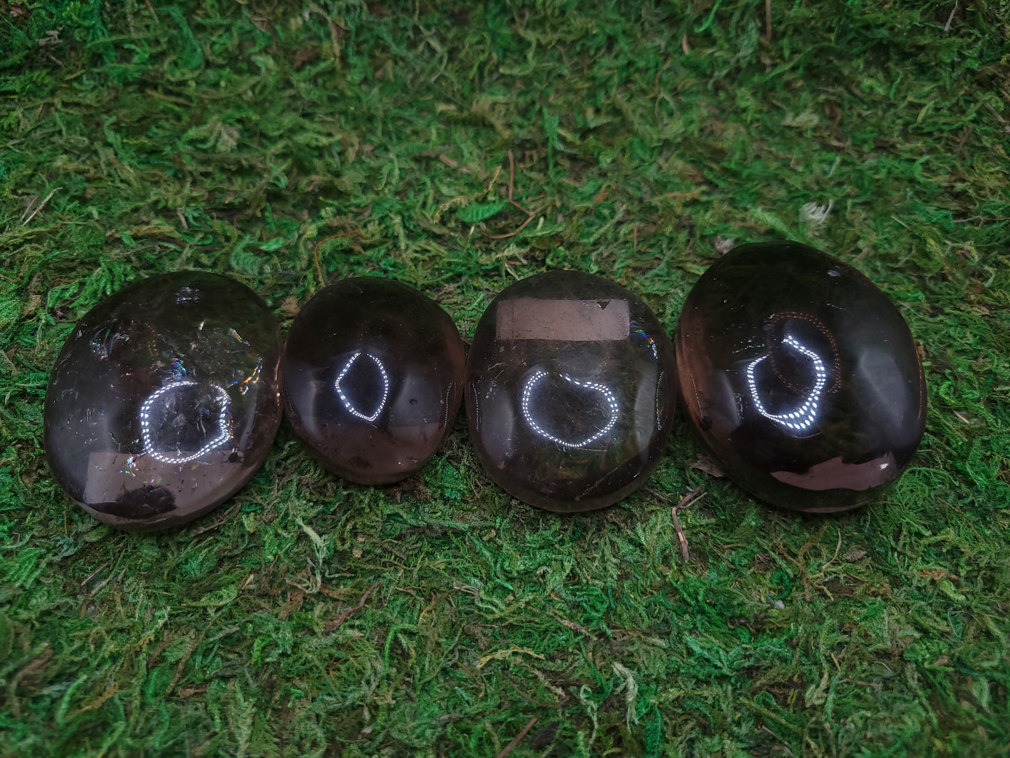 Smoky Quartz Palm Stones