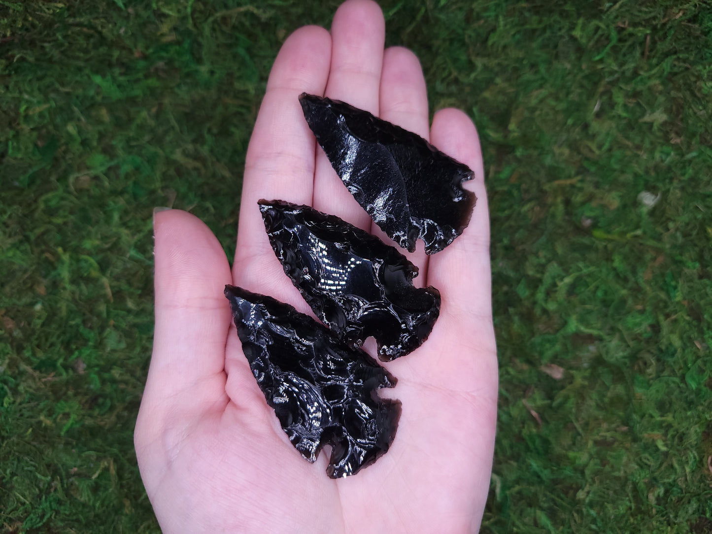 Obsidian Arrowheads