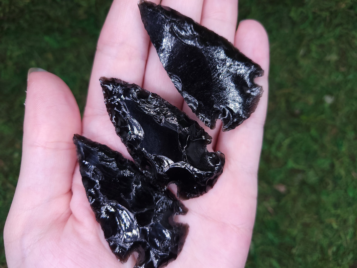 Obsidian Arrowheads