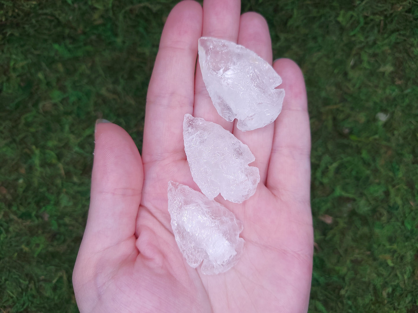 Clear Quartz Arrowheads