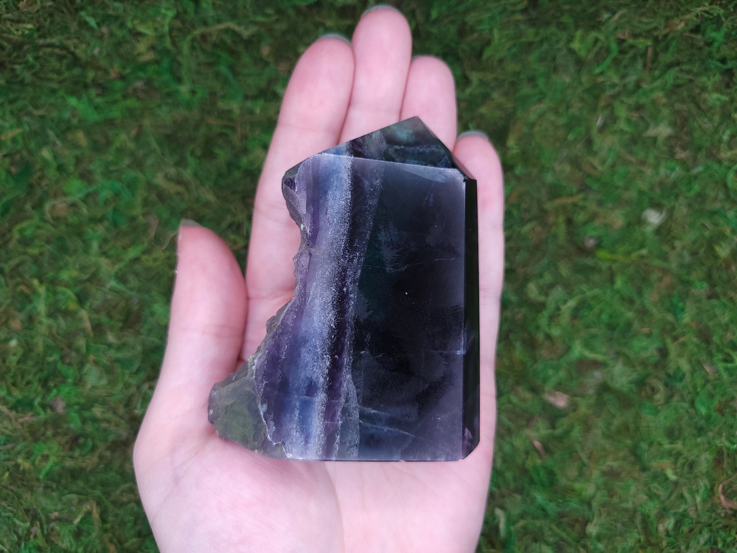 Rainbow Fluorite Drusy Tower