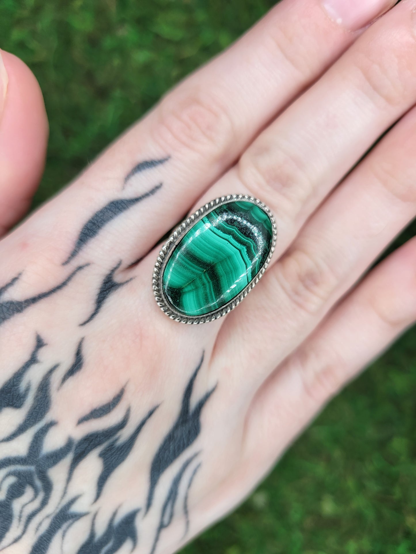 Malachite Ring