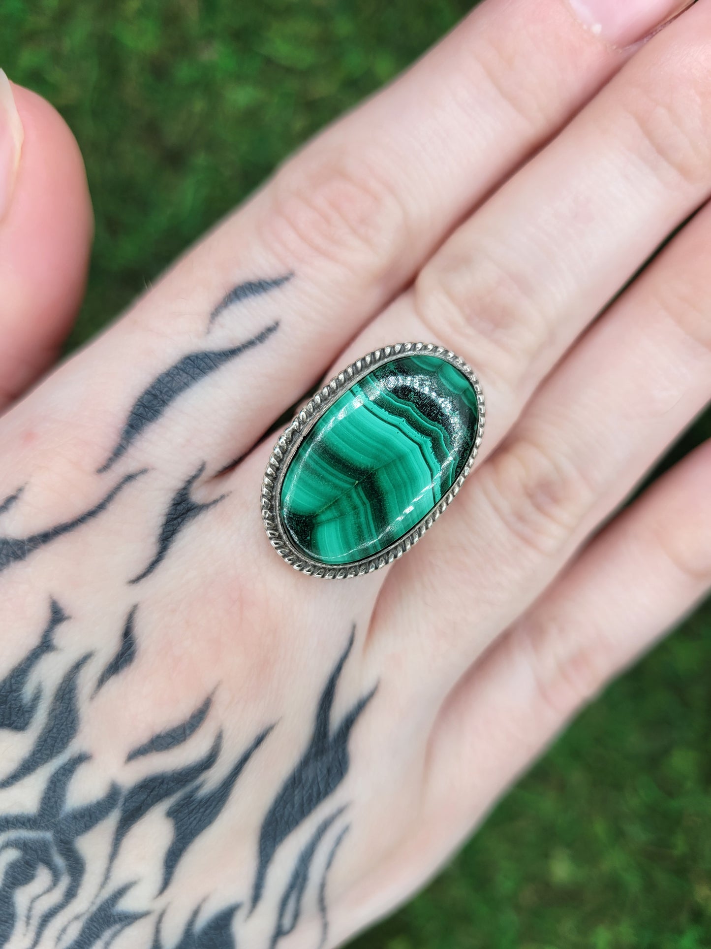 Malachite Ring