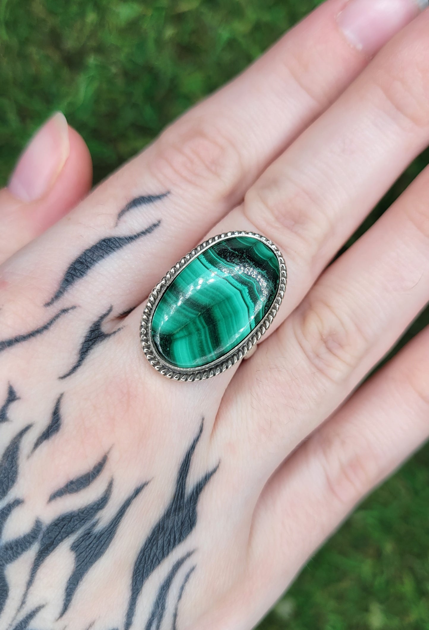 Malachite Ring