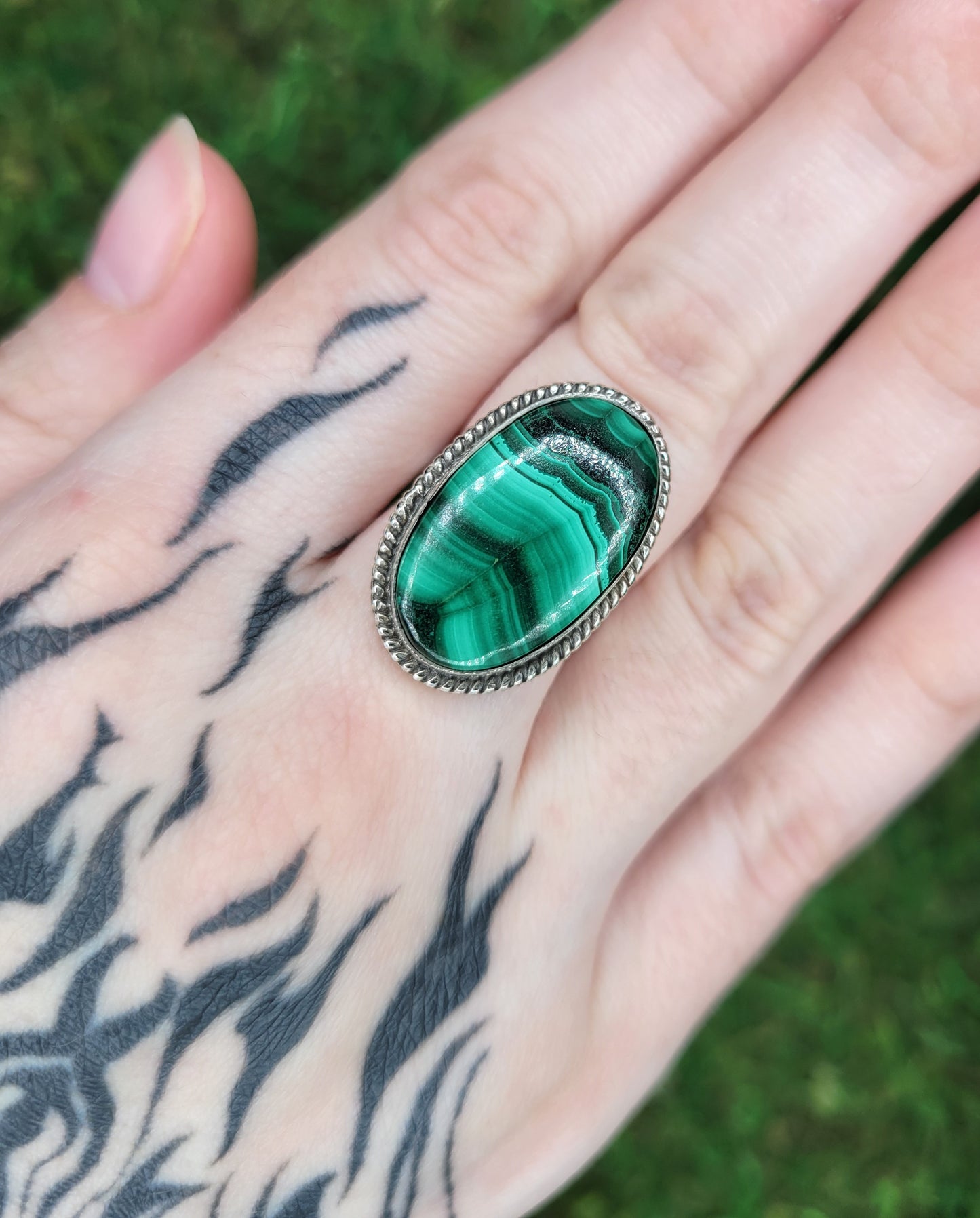 Malachite Ring