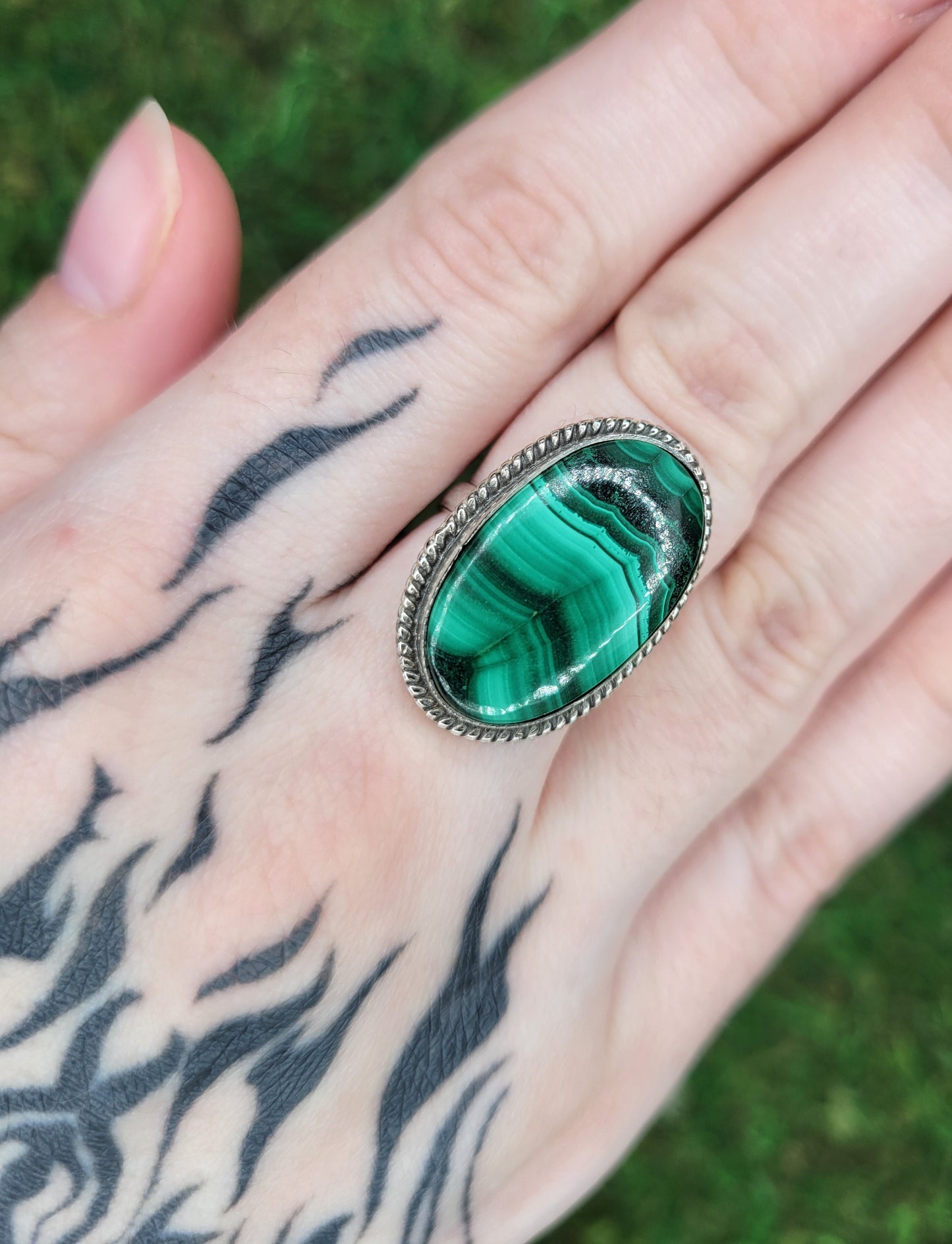 Malachite Ring