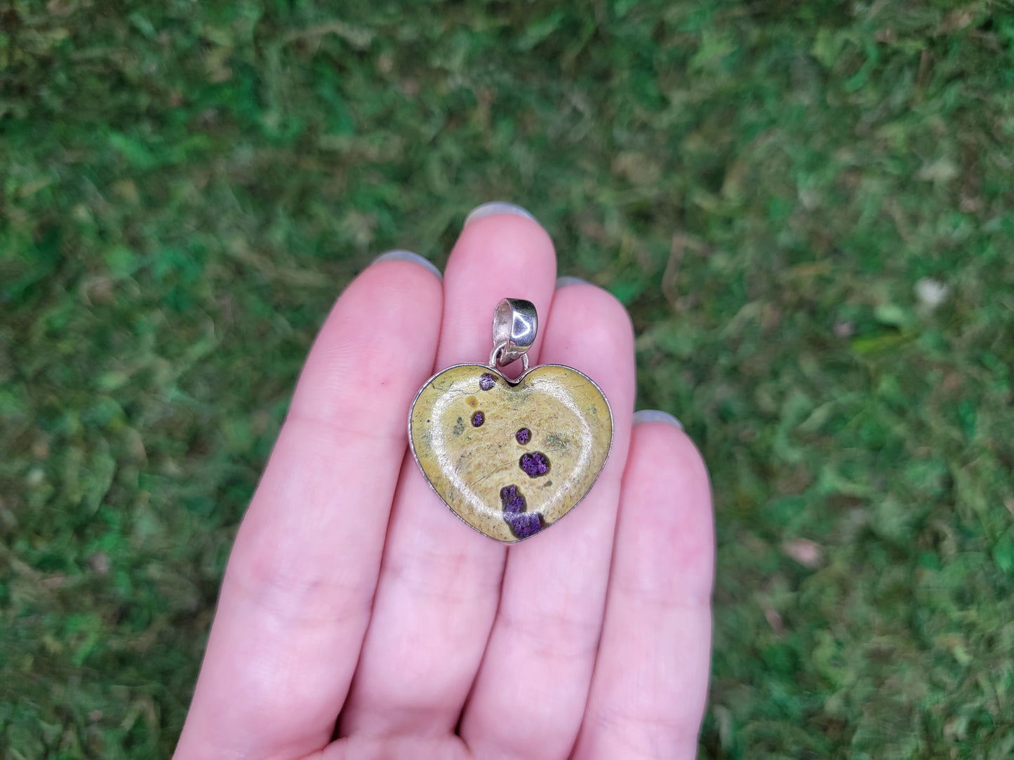 Atlantisite Heart Pendant