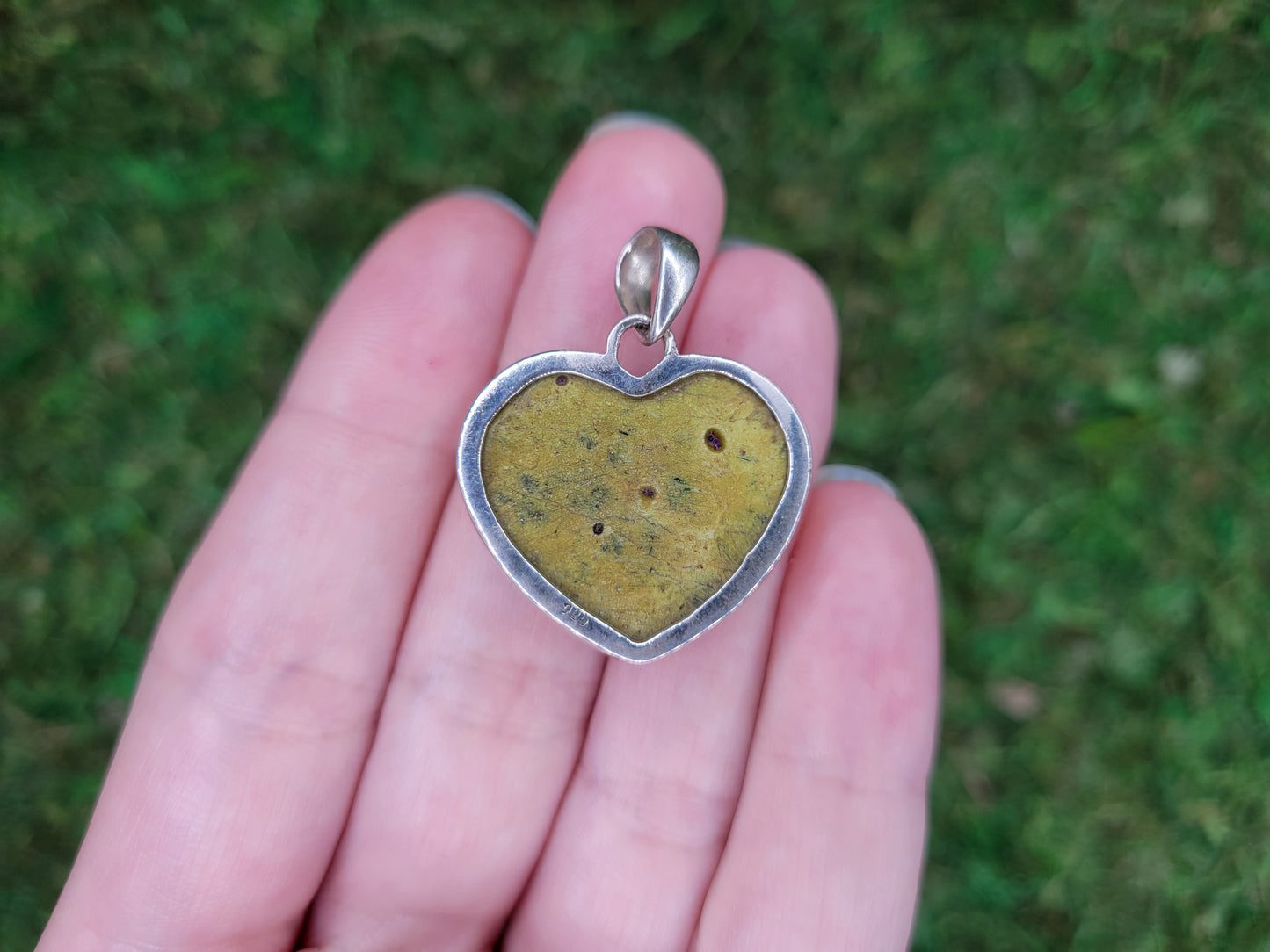 Atlantisite Heart Pendant