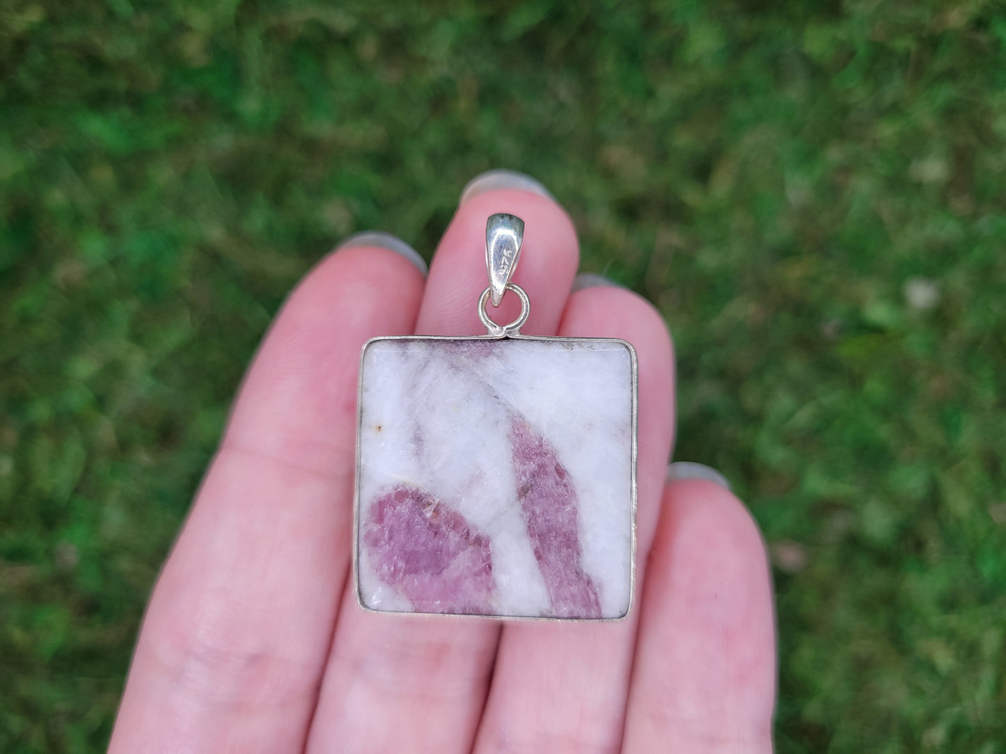 Pink Tourmaline Pendant