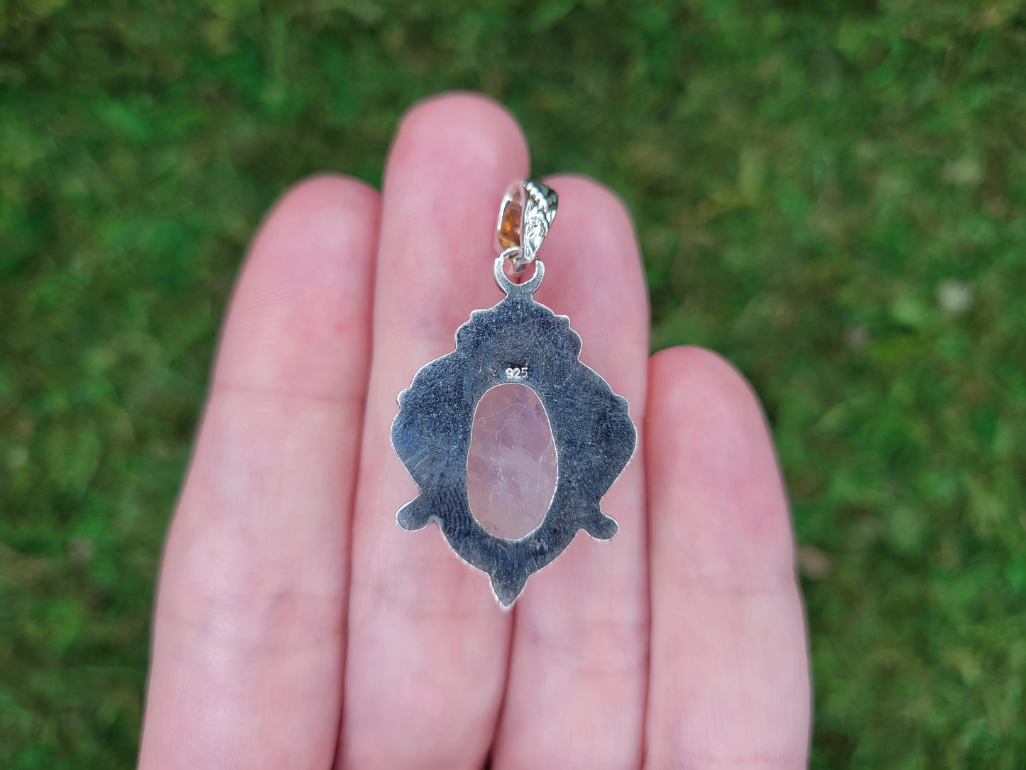 Rainbow Moonstone Pendant