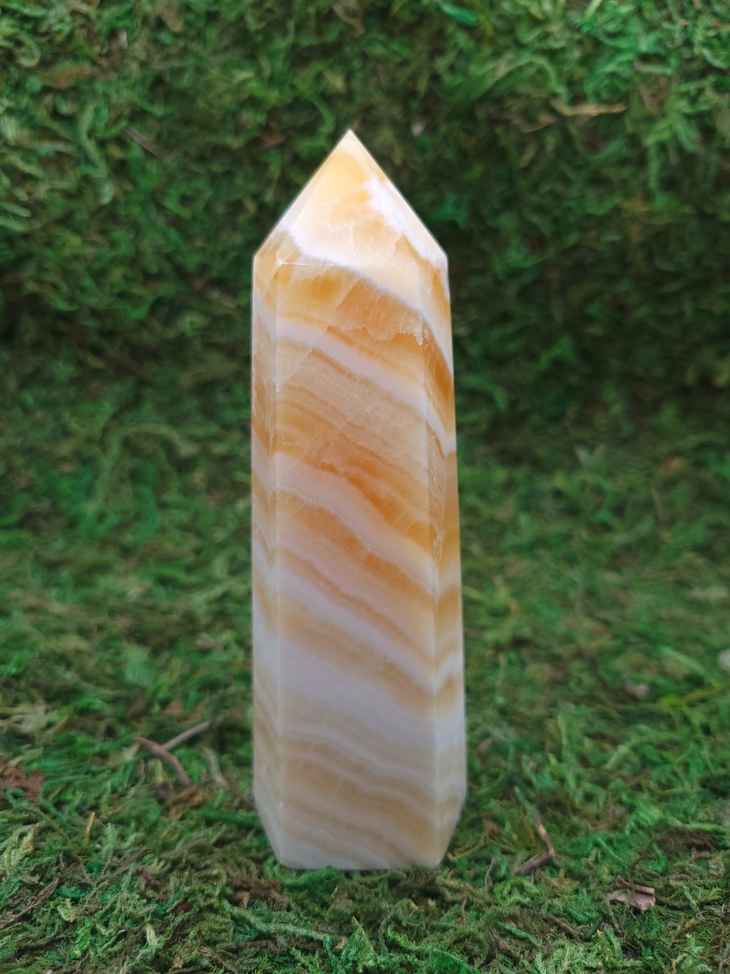 Orange Calcite Tower