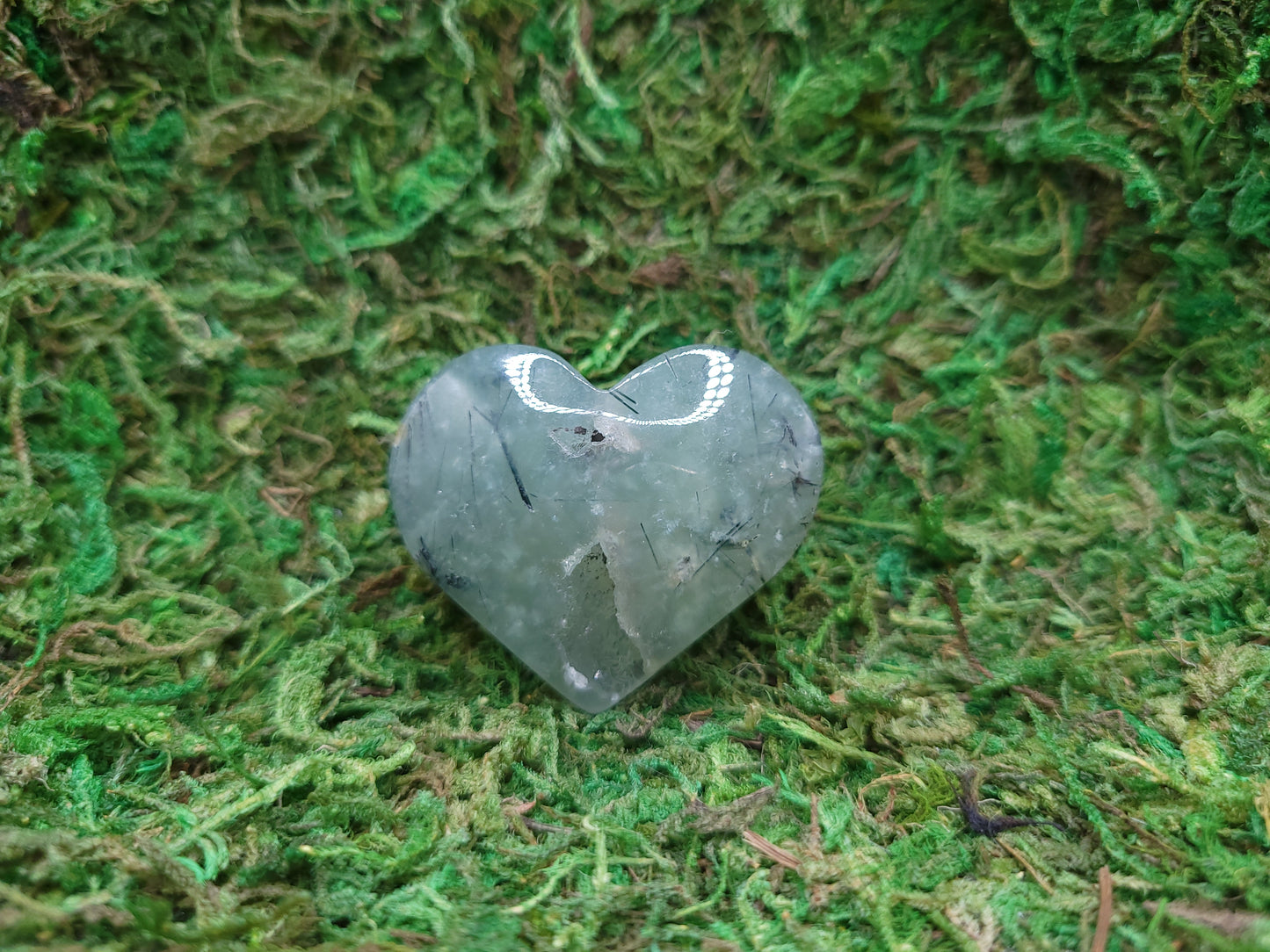 Prehnite Heart