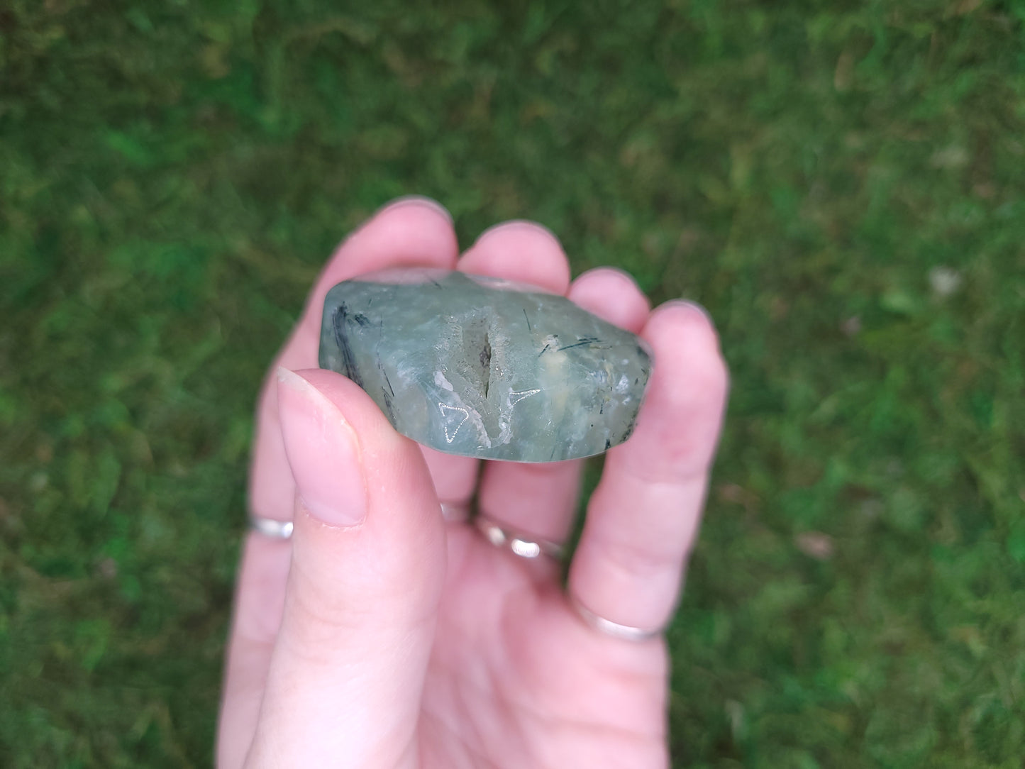 Prehnite Heart
