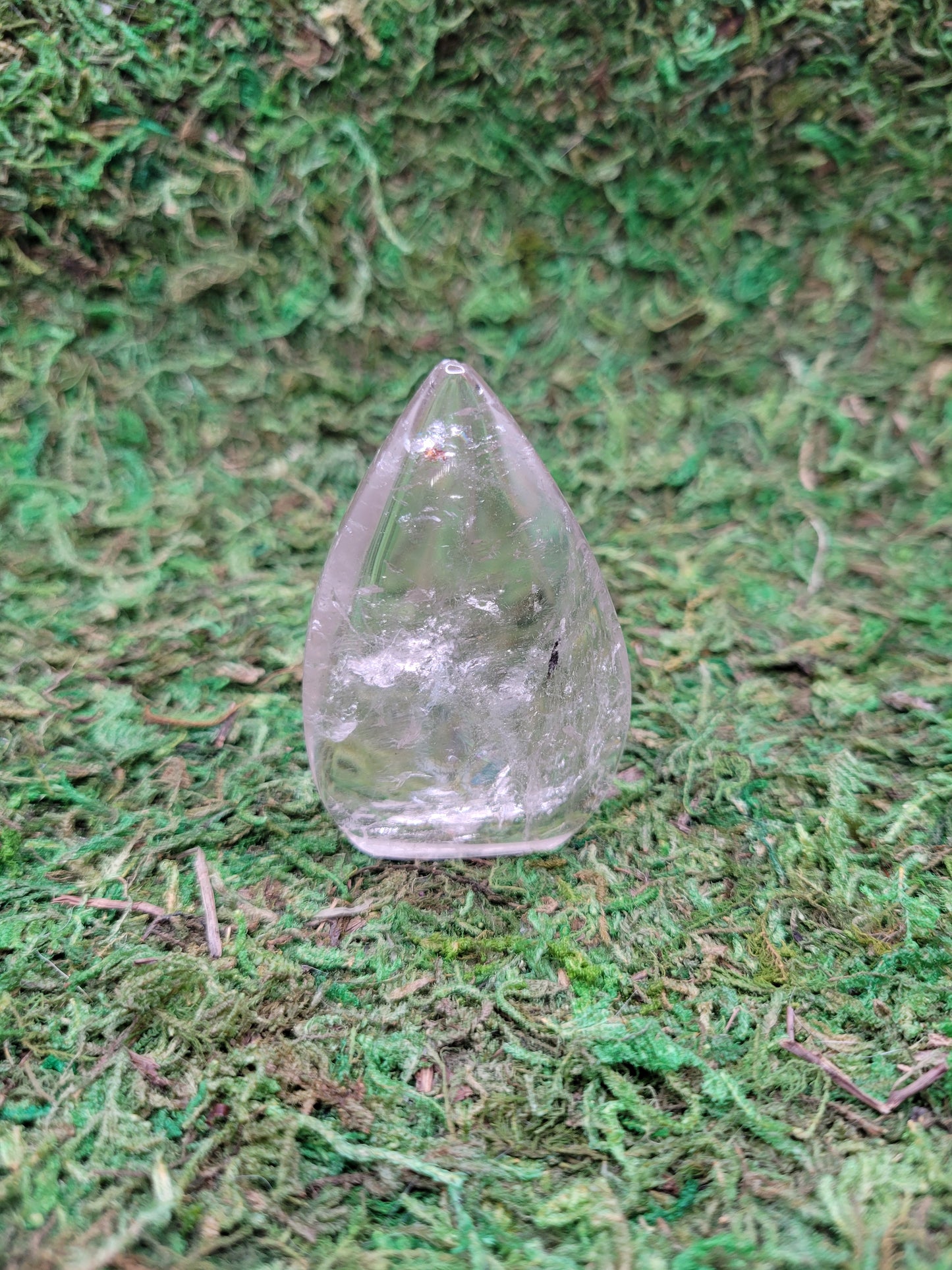 Clear Quartz Mini Flame