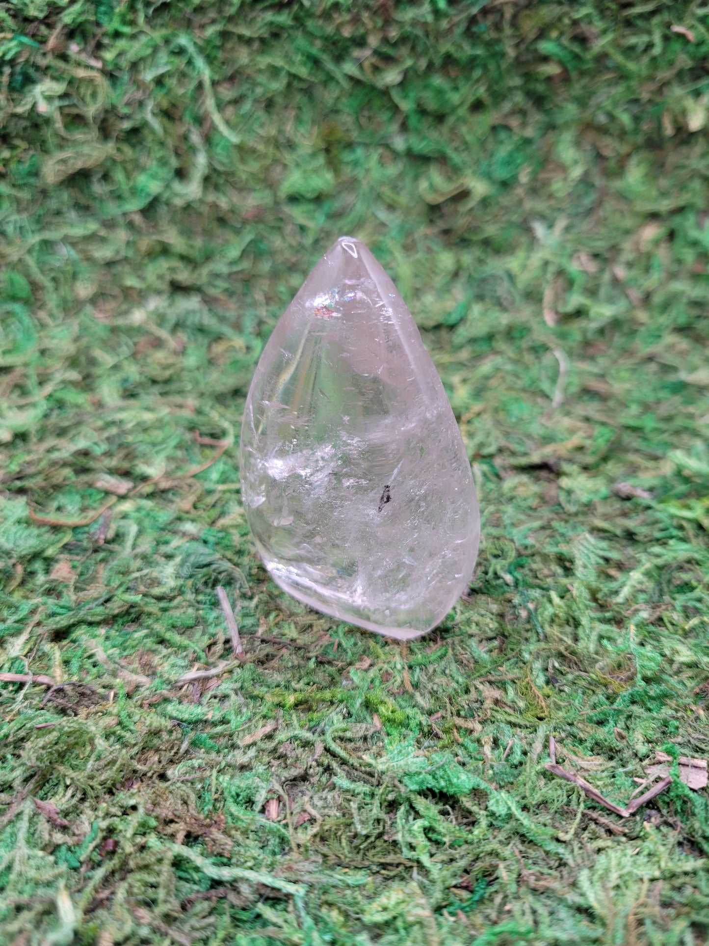 Clear Quartz Mini Flame
