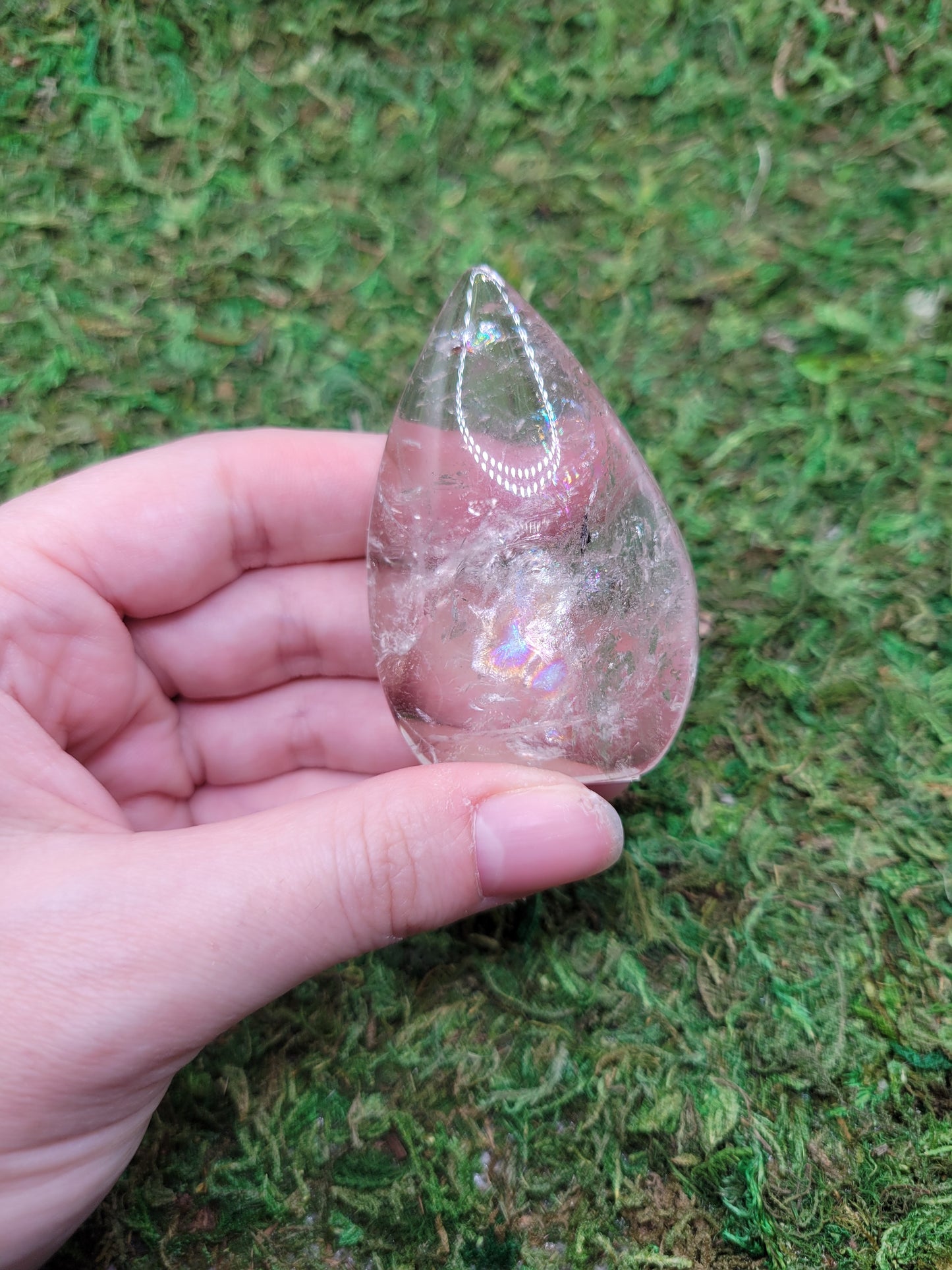 Clear Quartz Mini Flame