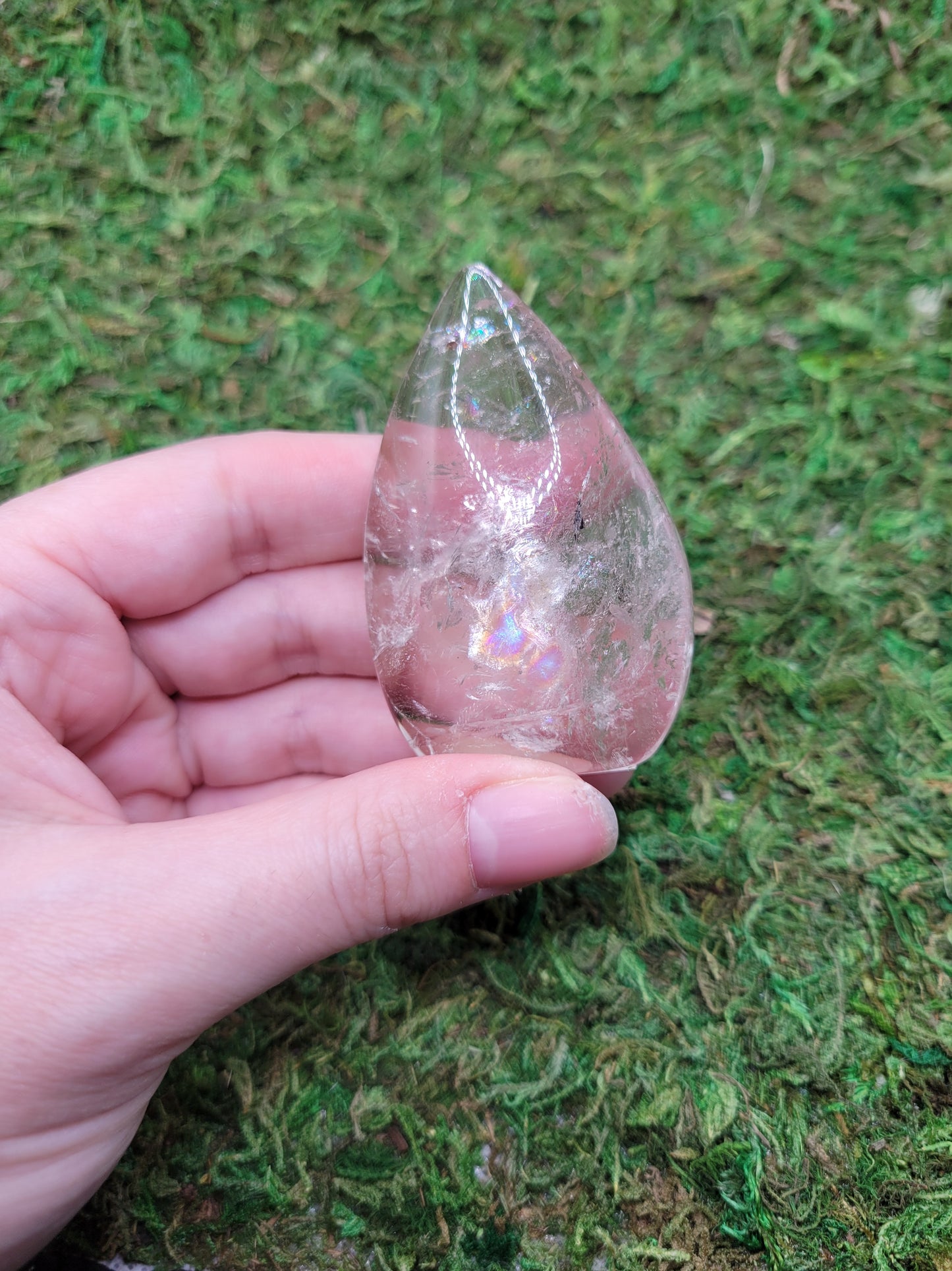 Clear Quartz Mini Flame