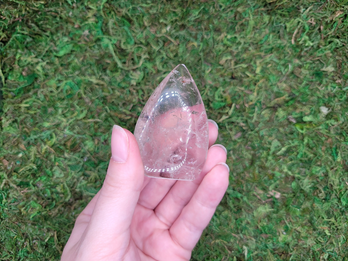 Clear Quartz Mini Flame