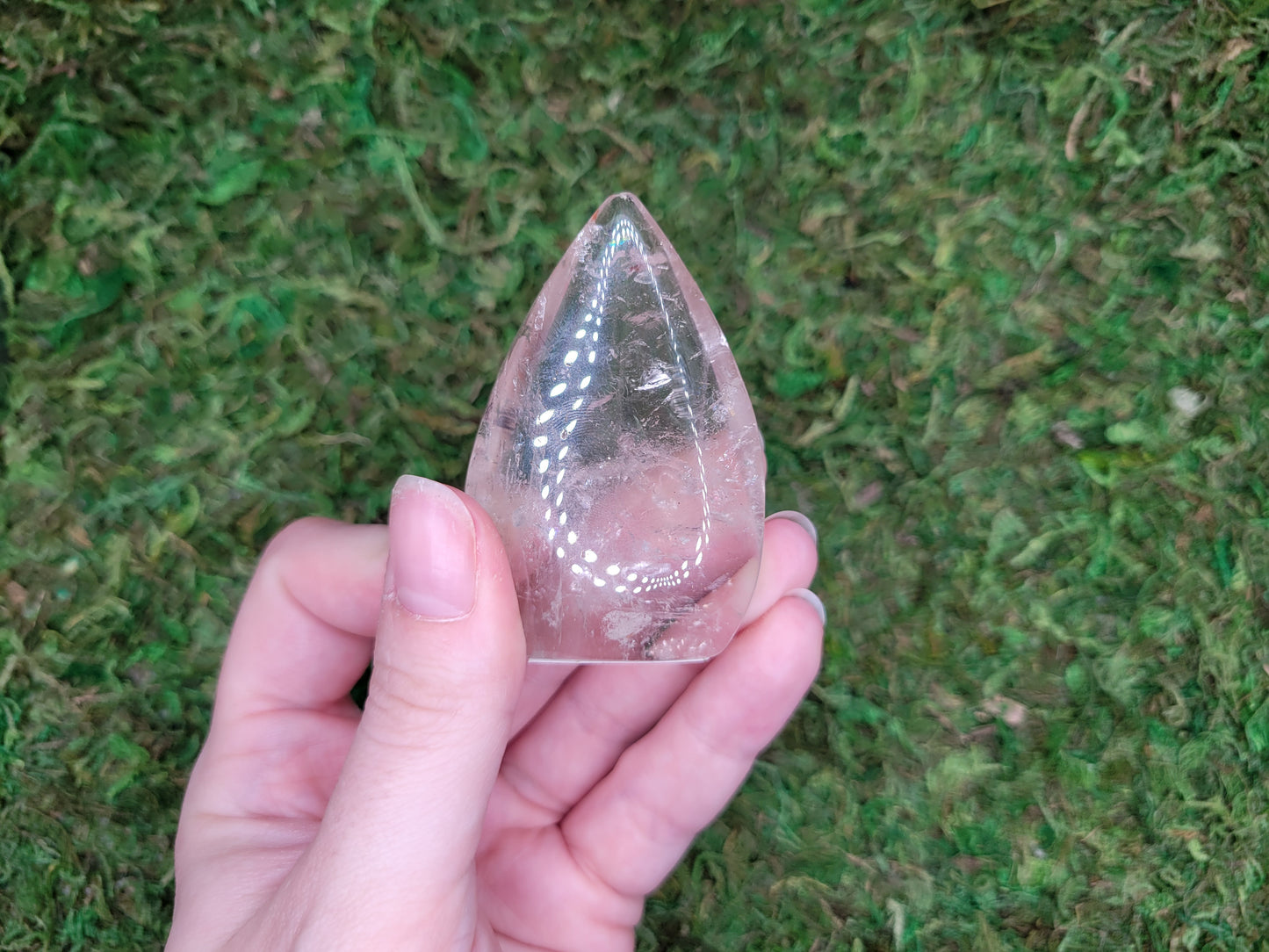 Clear Quartz Mini Flame