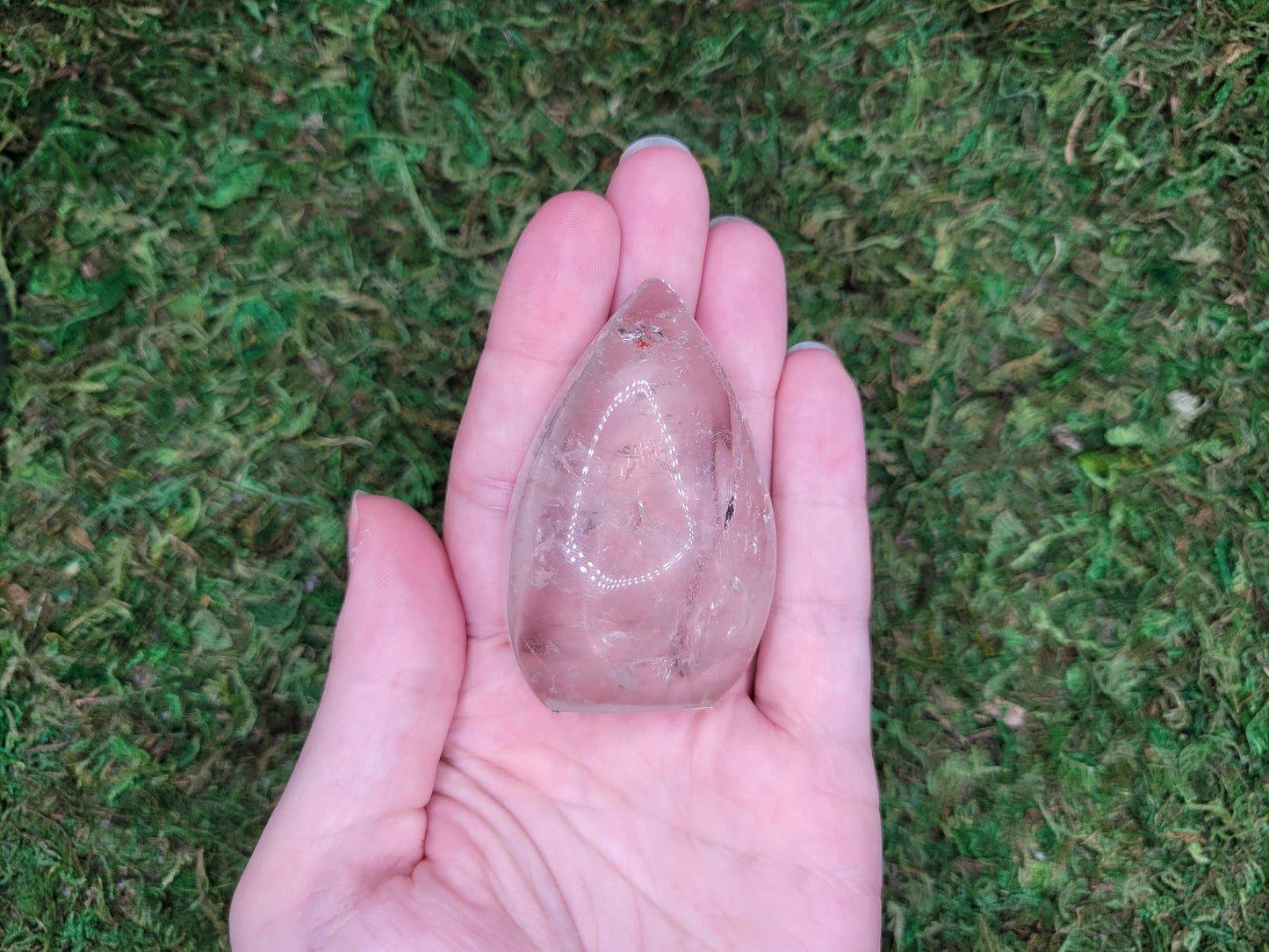Clear Quartz Mini Flame