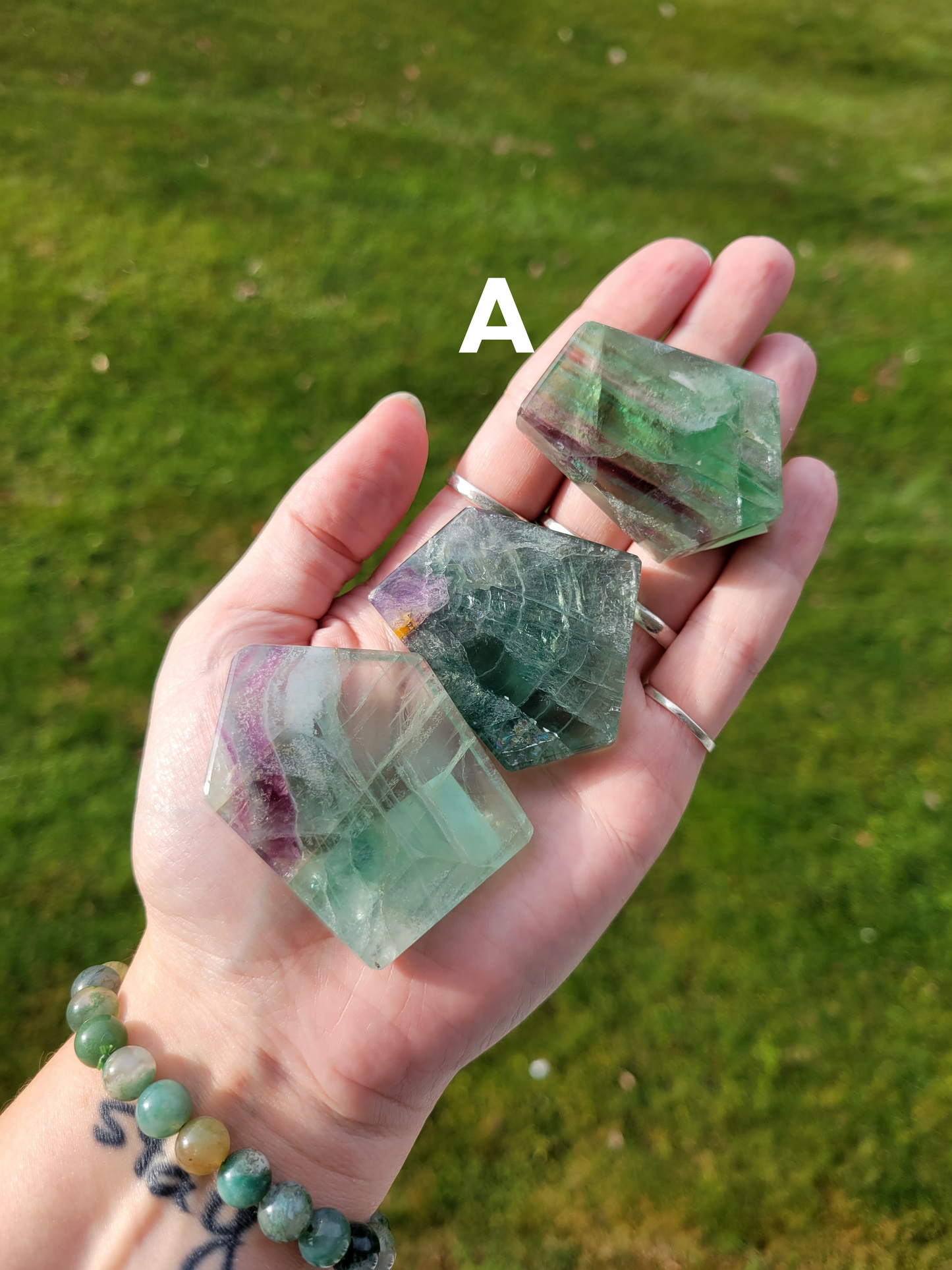 Rainbow Fluorite Slabs