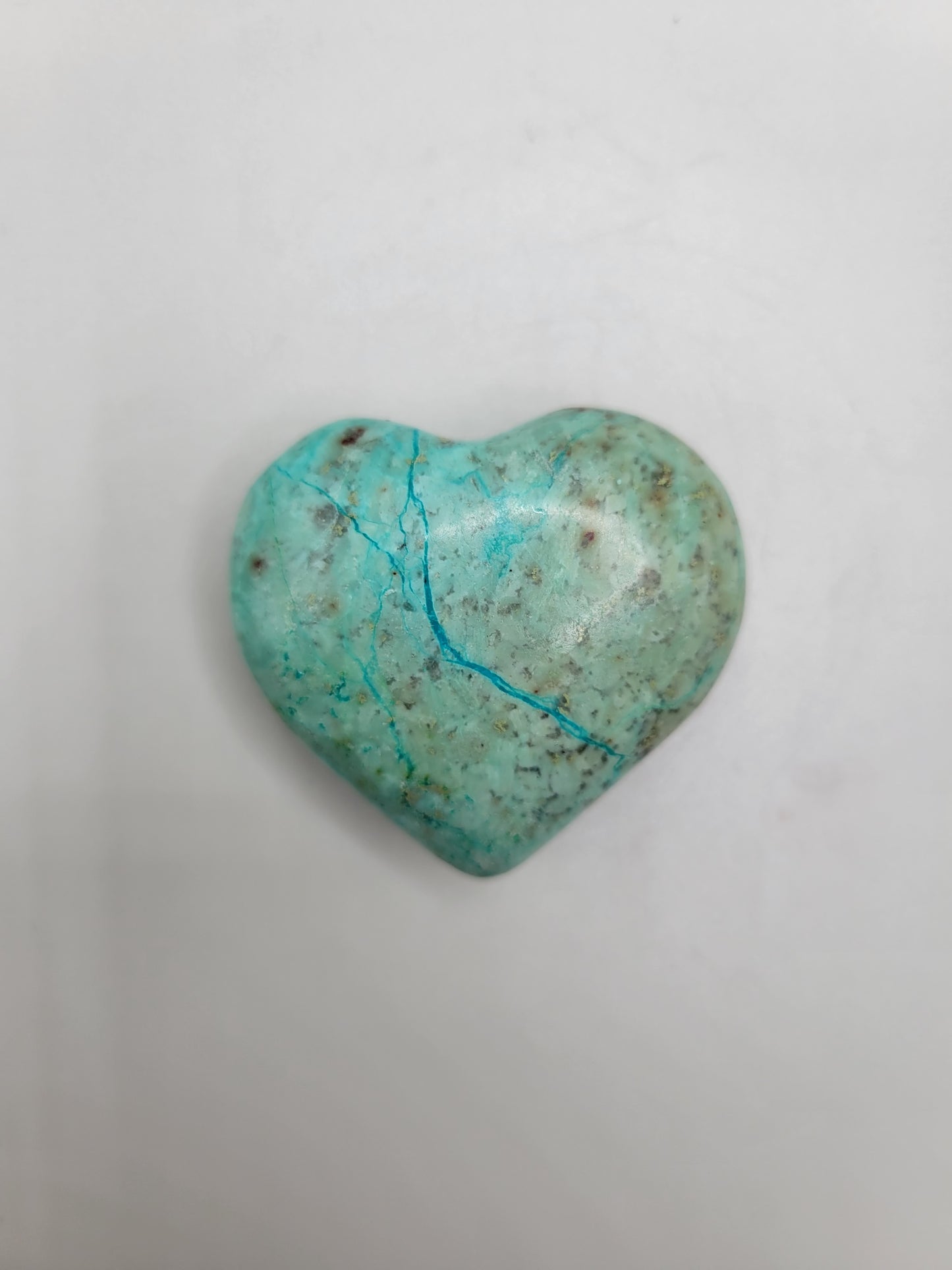 Chrysocolla Hearts