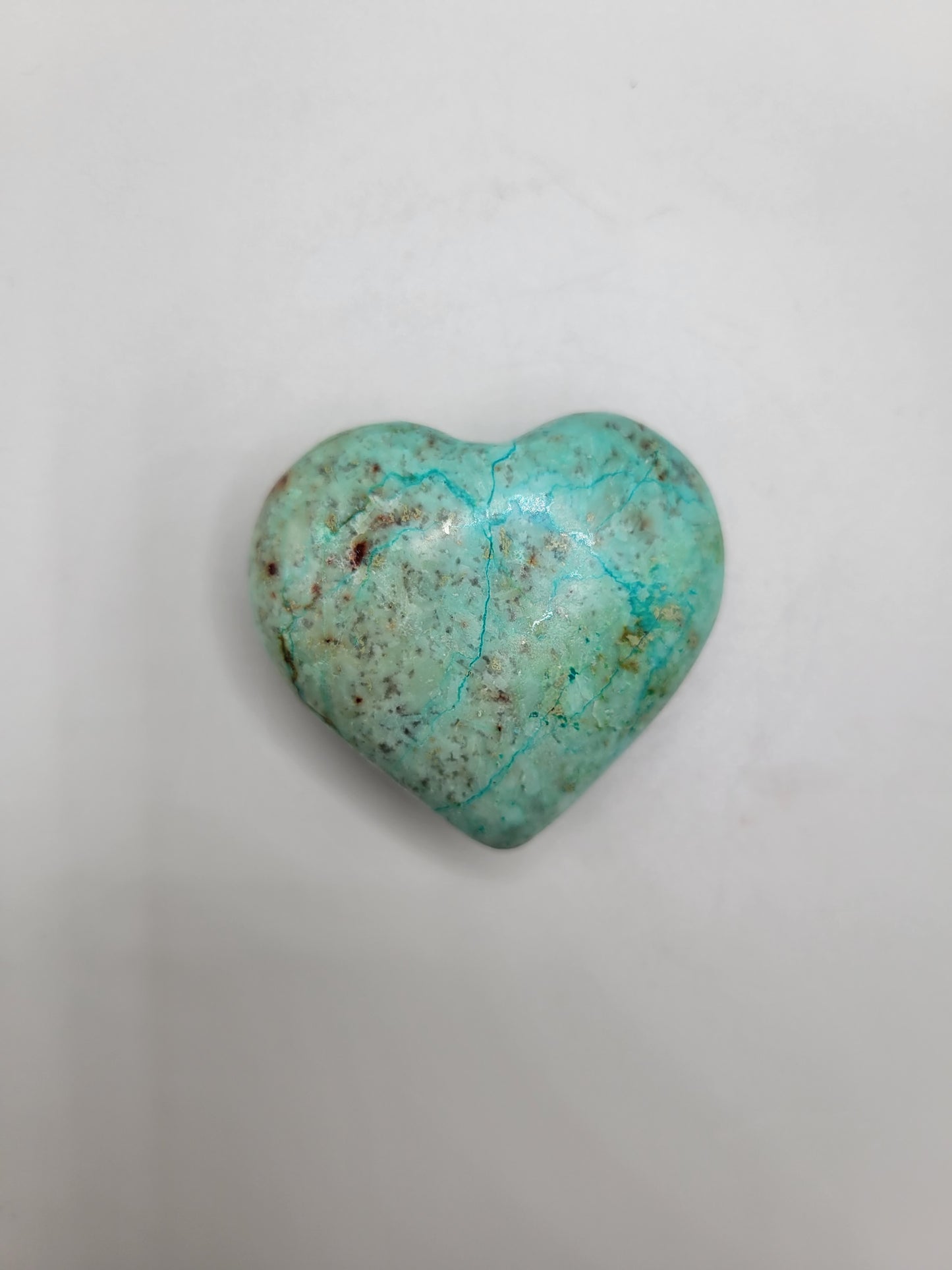 Chrysocolla Hearts