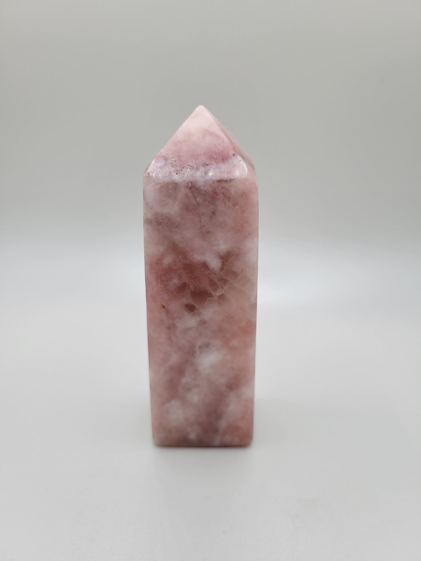 Rose Calcite Tower