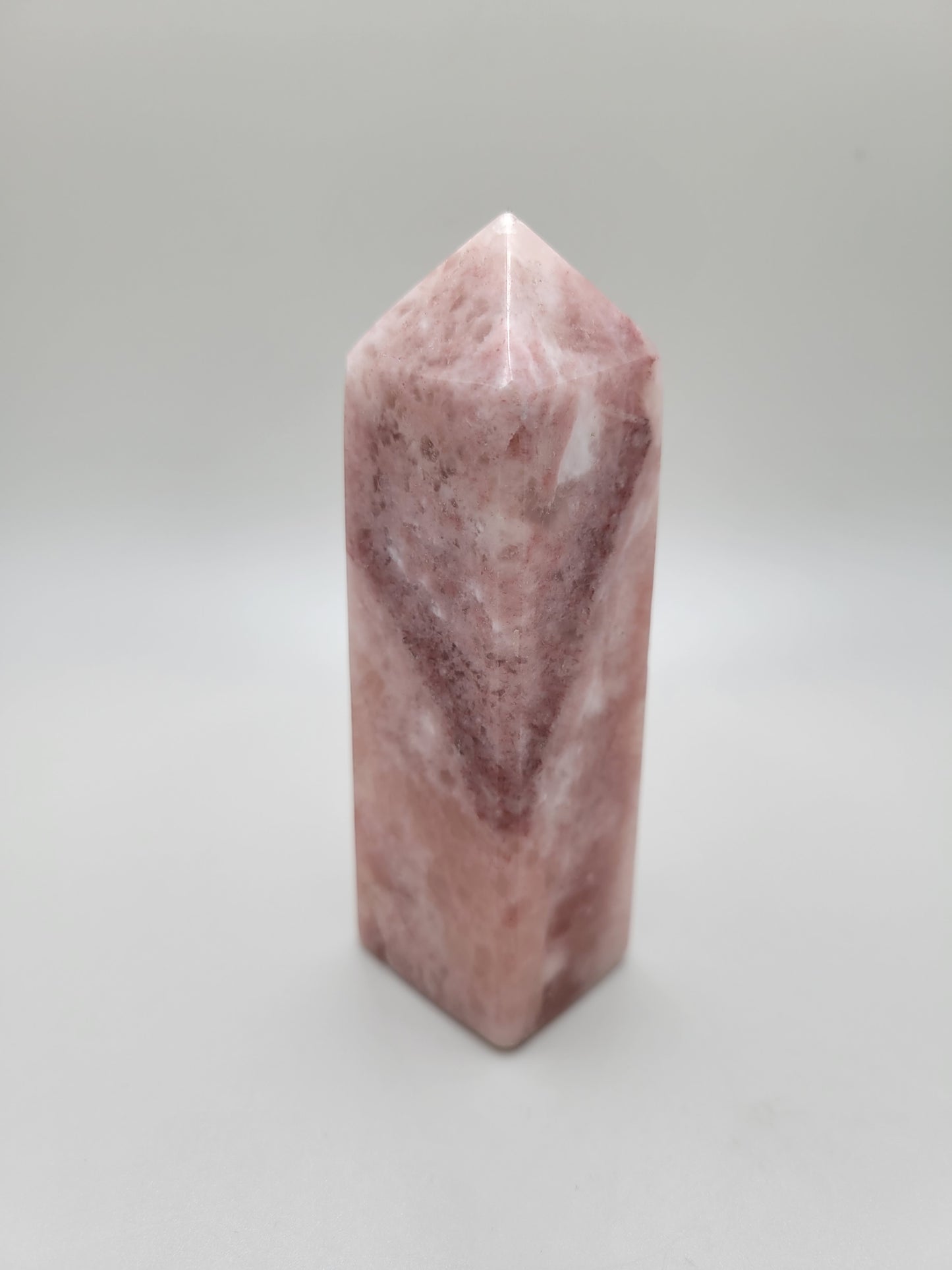 Rose Calcite Tower