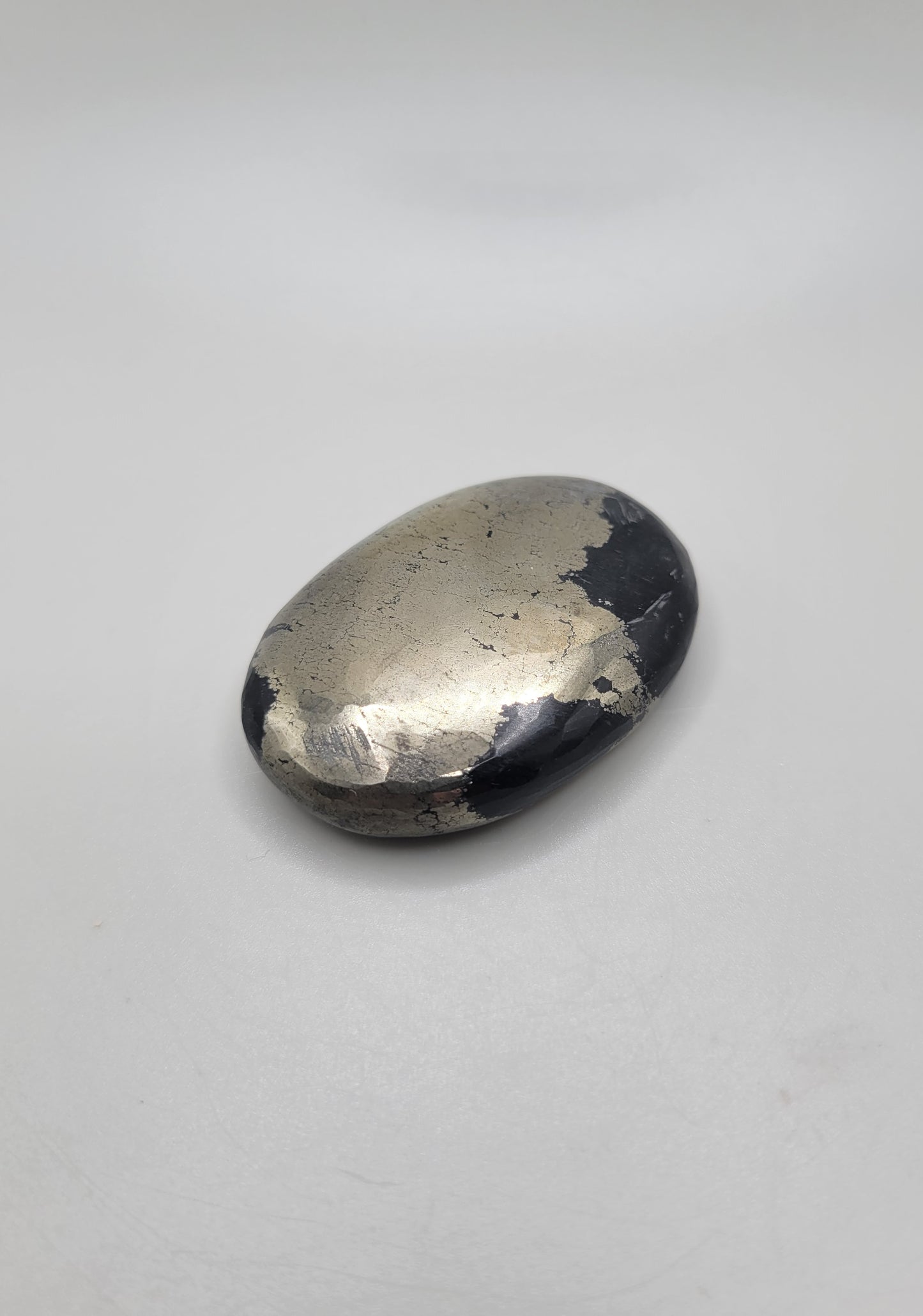 Pyrite Palm Stone