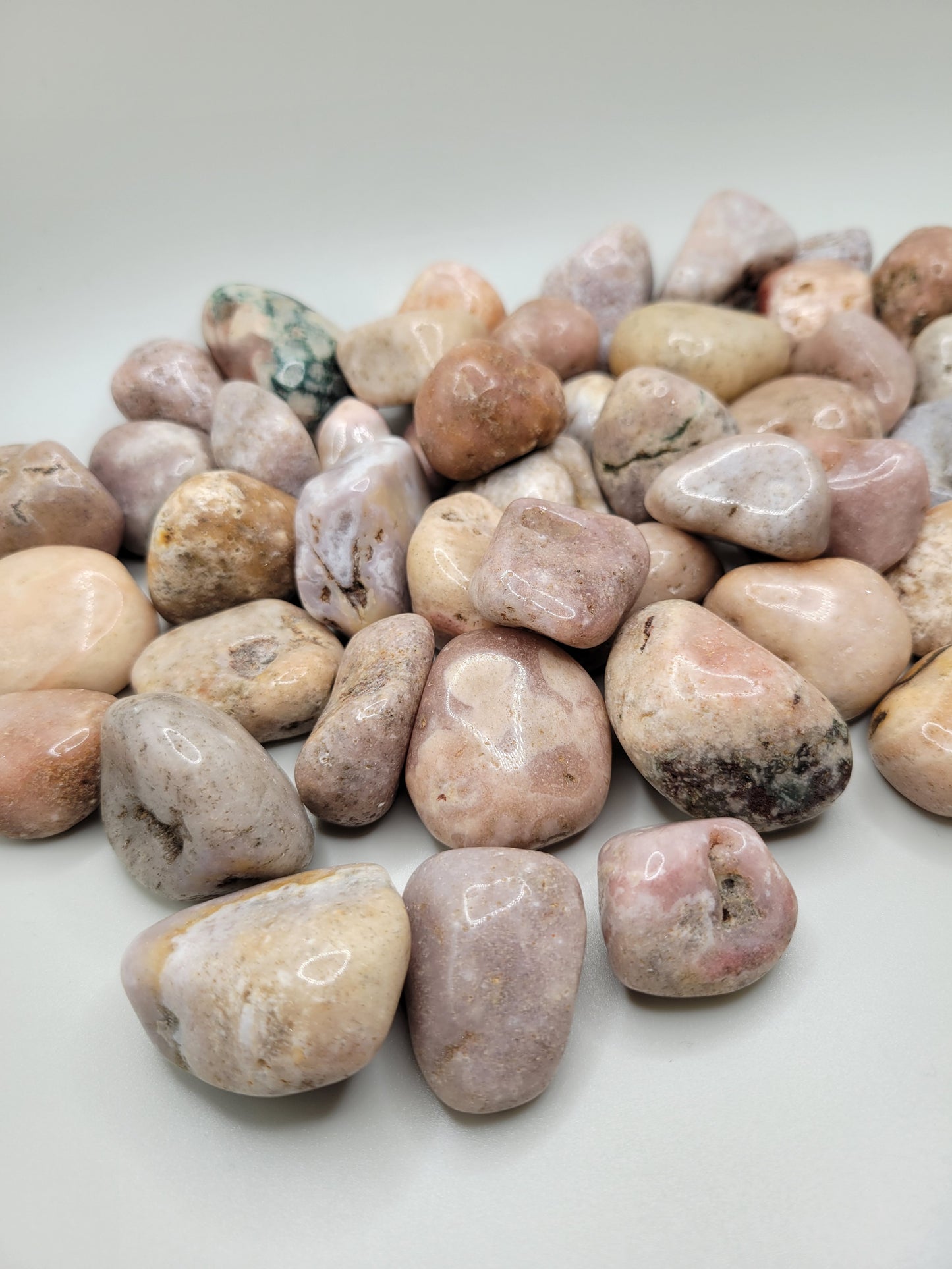 Pink Amethyst Tumbles