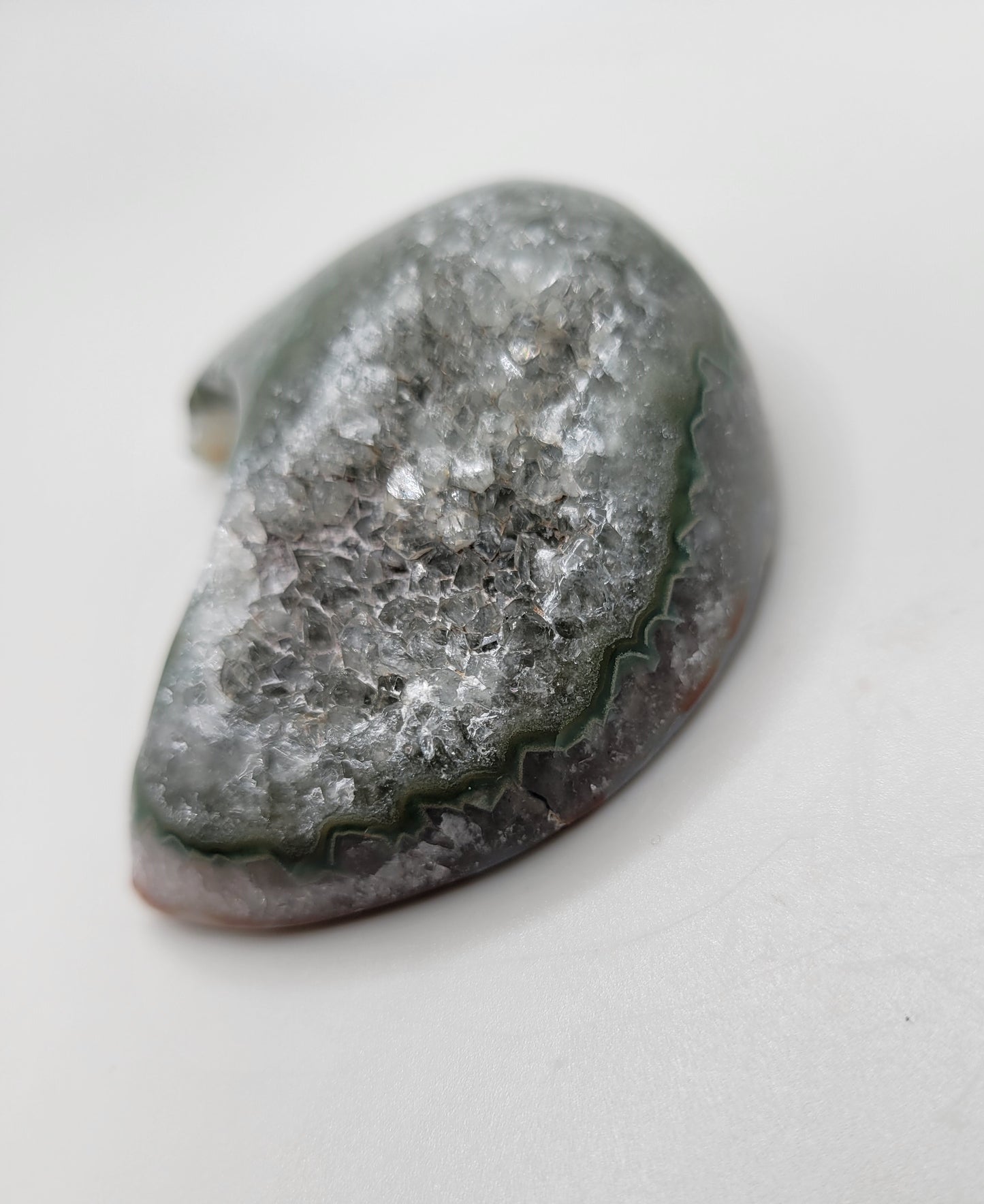 Agate Drusy Moon